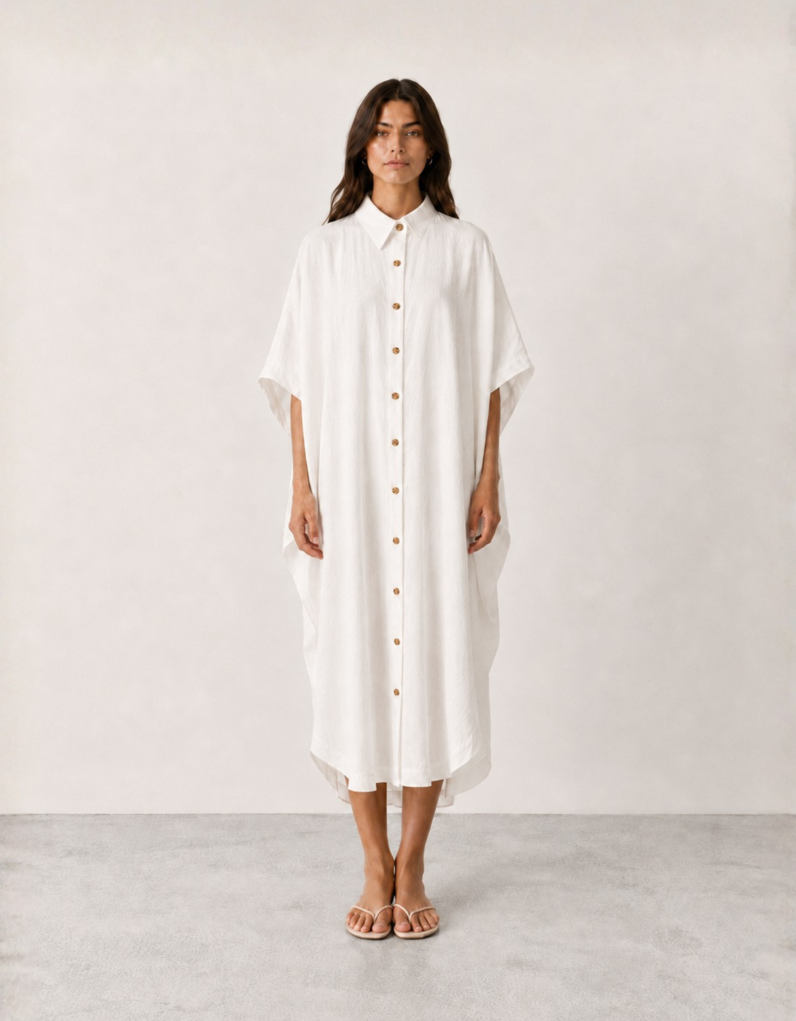 Vestido camisero over