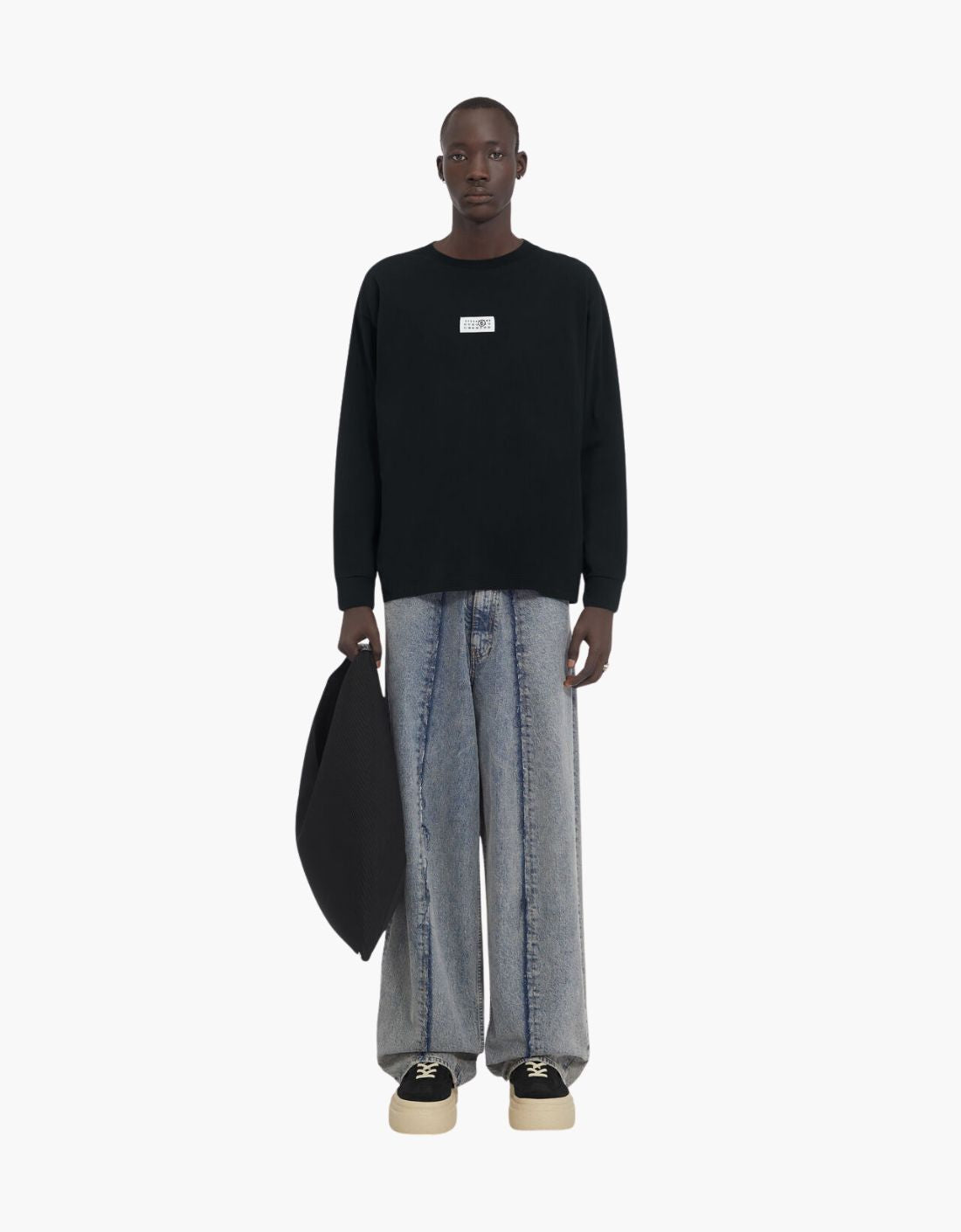 "Numeric Label" long sleeve t-shirt MM6