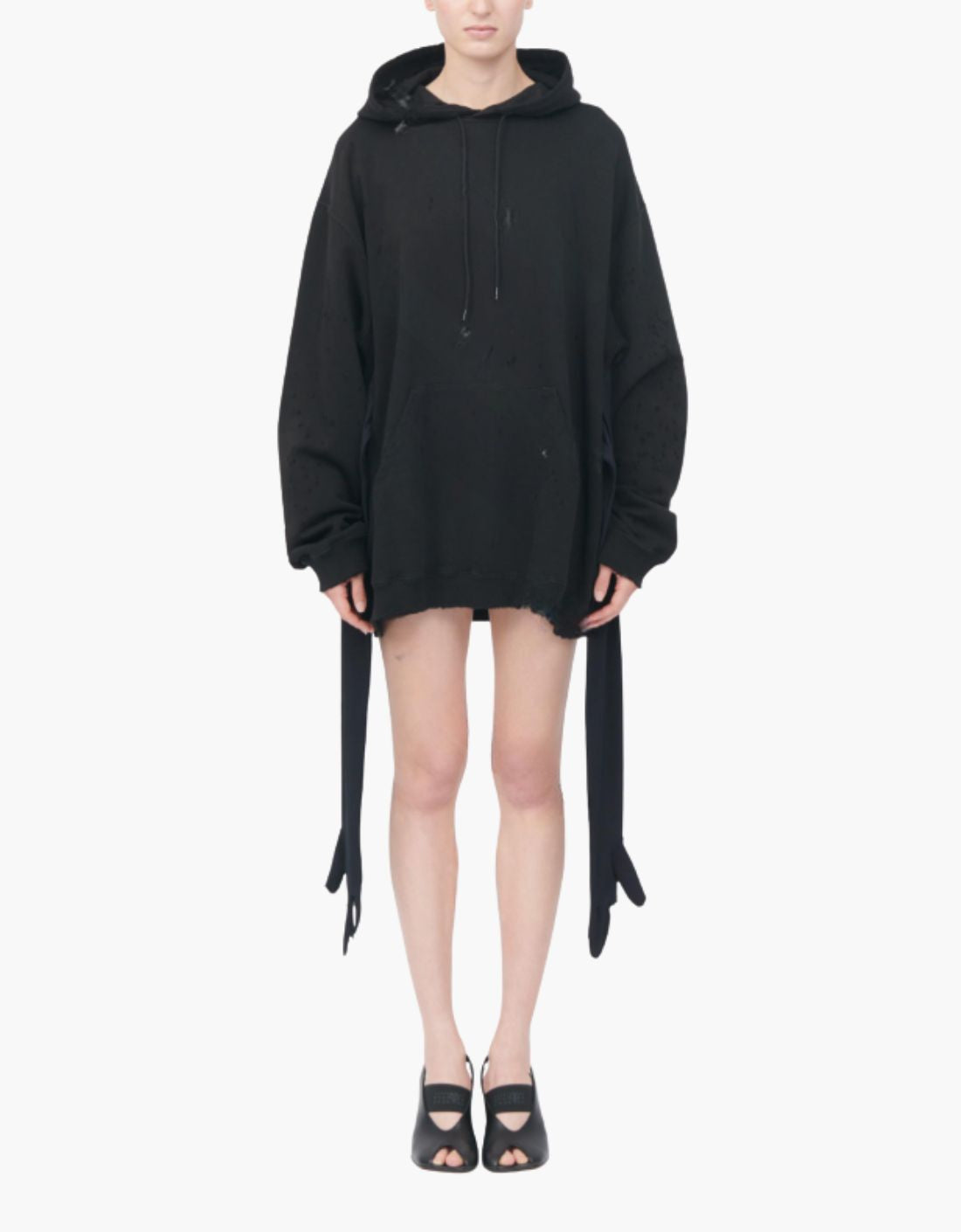 Sudadera con capucha y guantes MM6