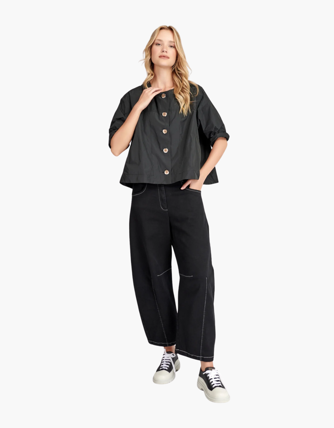 Camisa "urban side streets topper"