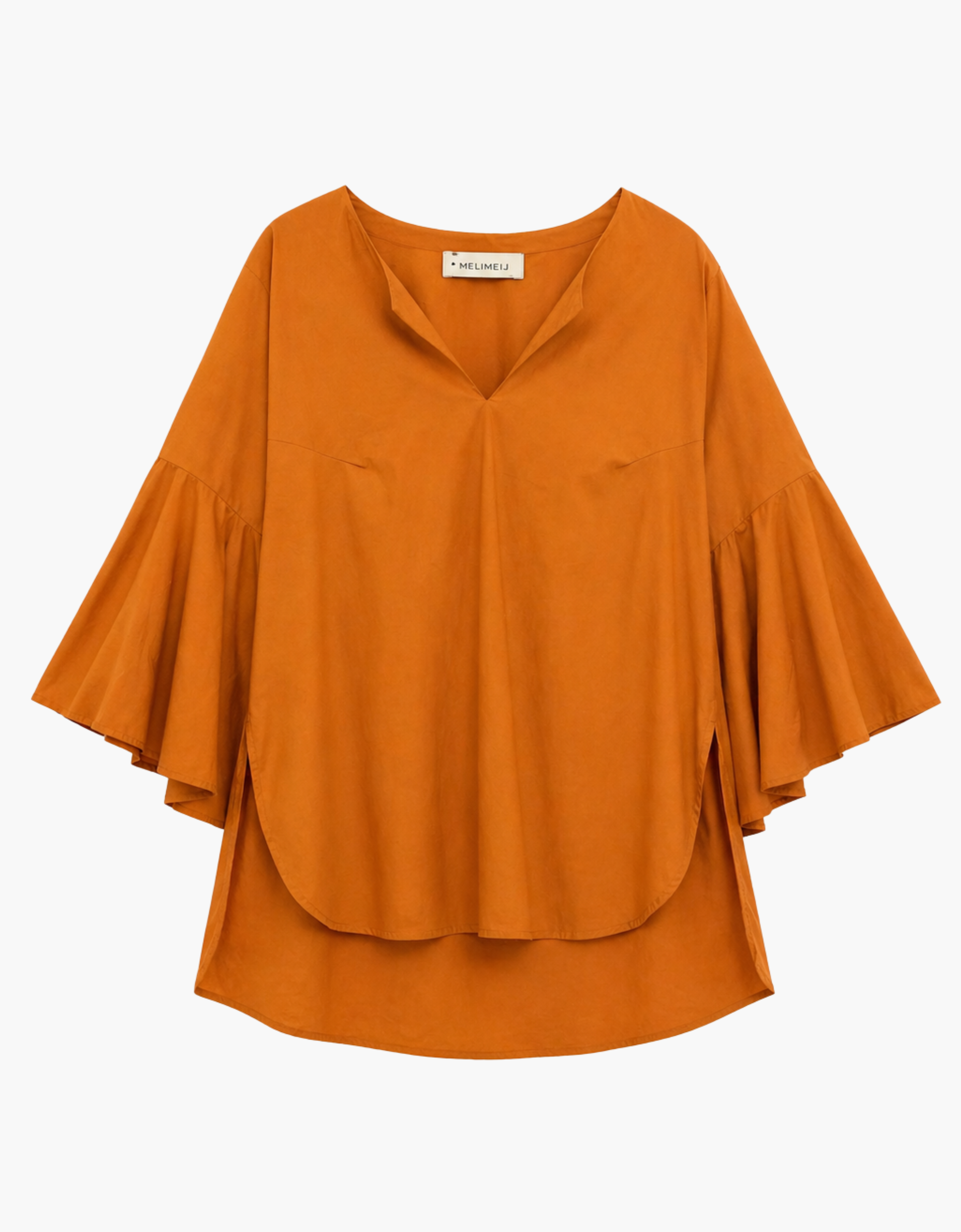 Blusa mangas campanadas