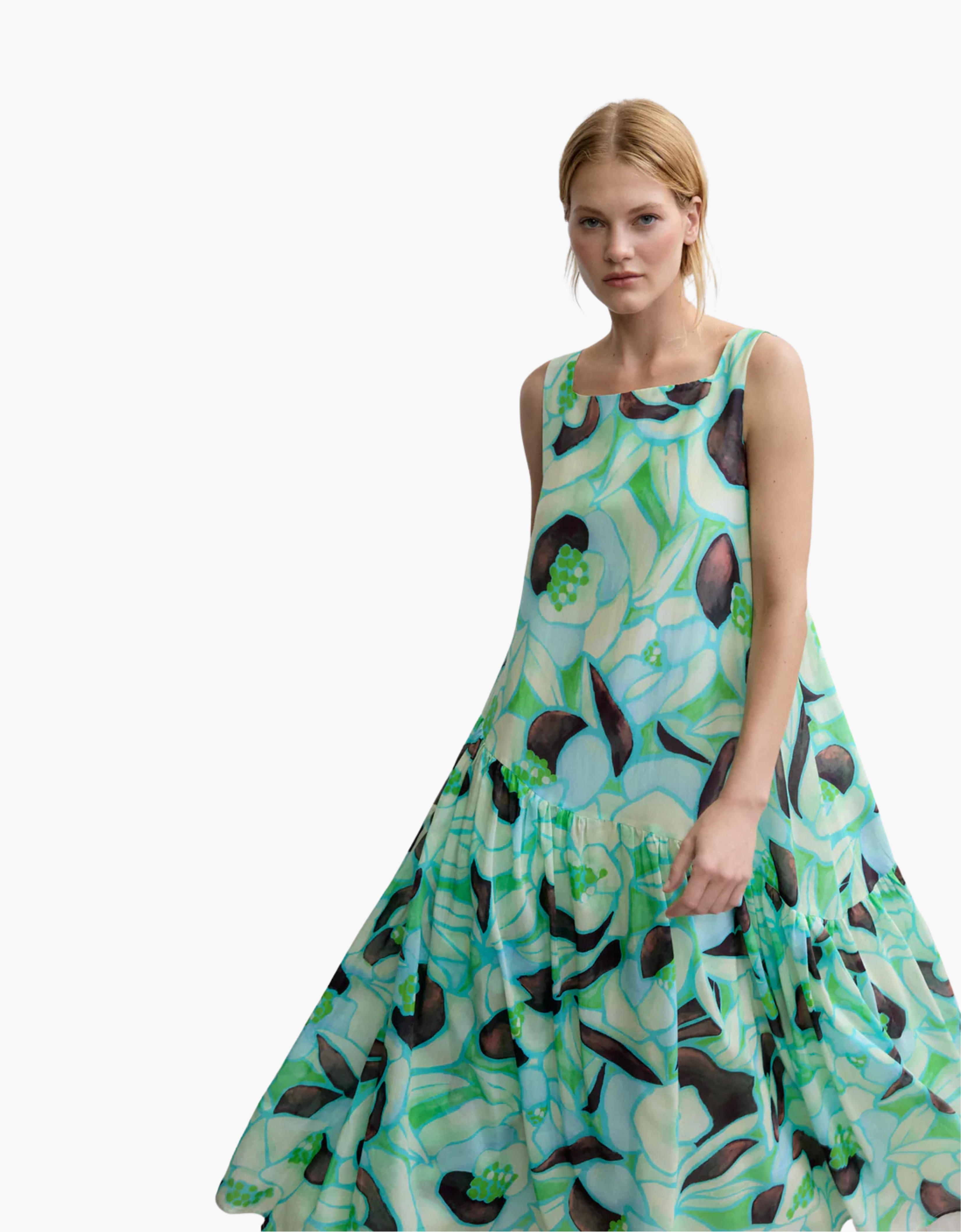 Vestido "Botanic soft"
