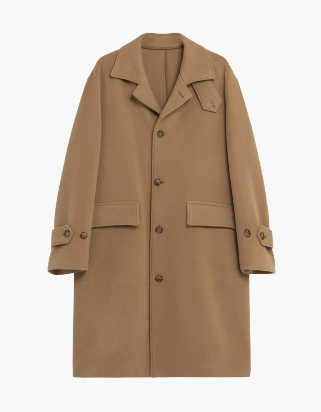 Abrigo largo de paño “Linea Classica”