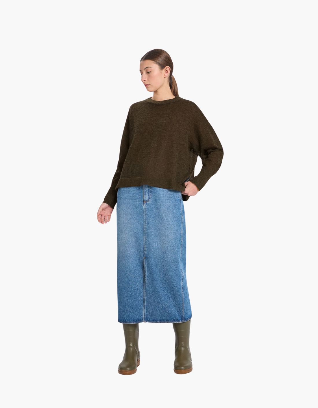 "Gero" loose knit sweater