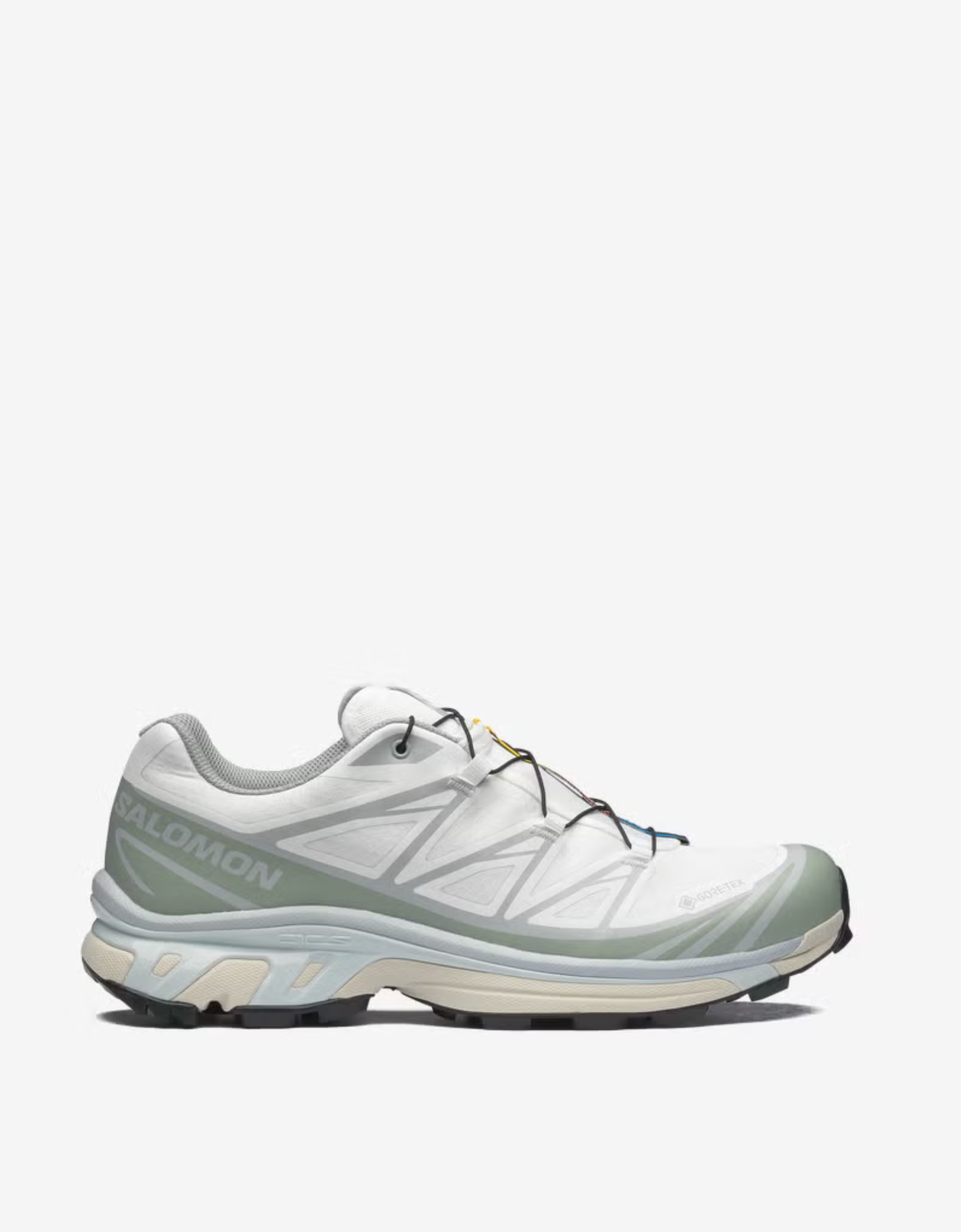 Salomon - XT-6 GTX (White/Green Milieu/Ice Flow)