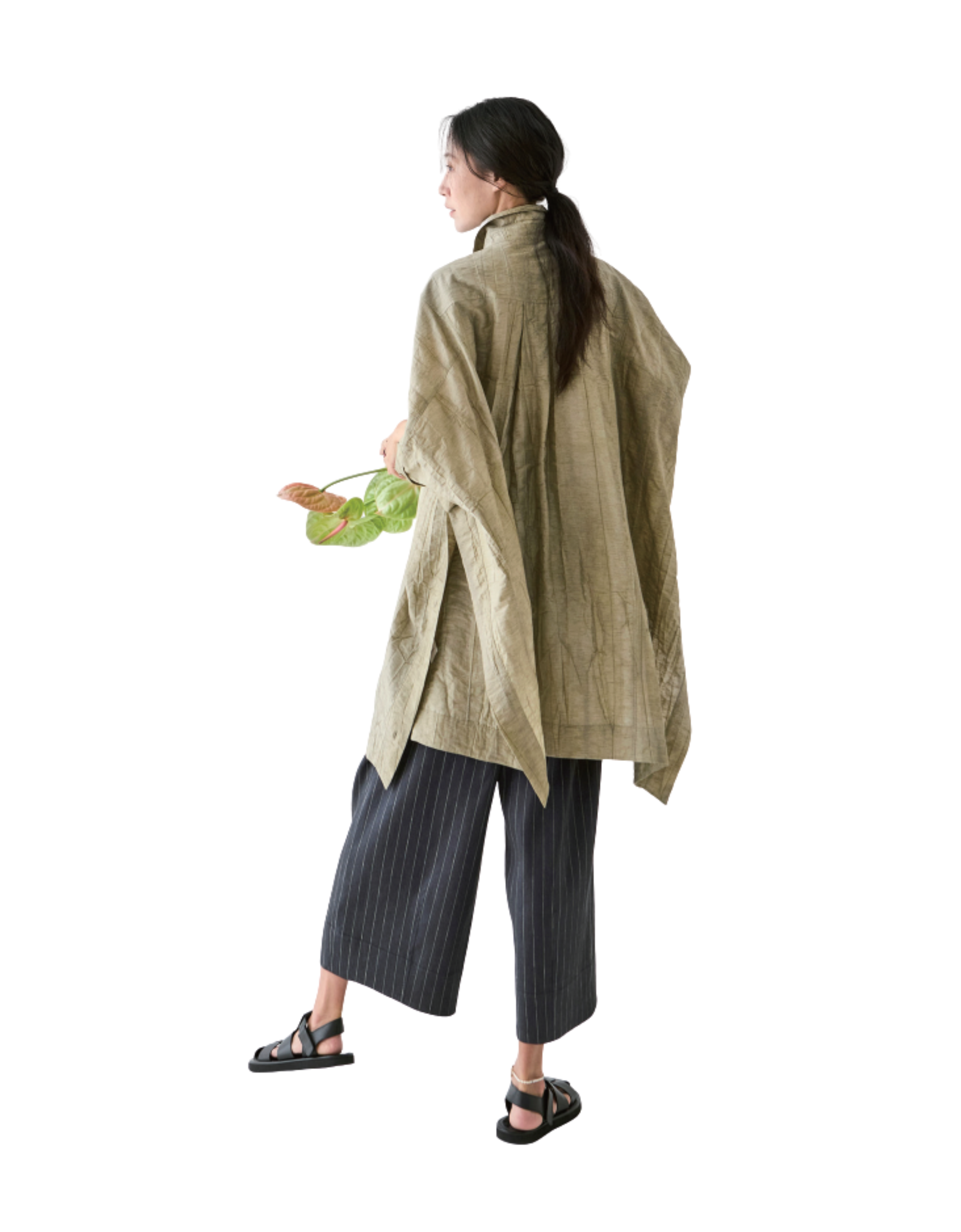 Camisa oversize textura "Ara"