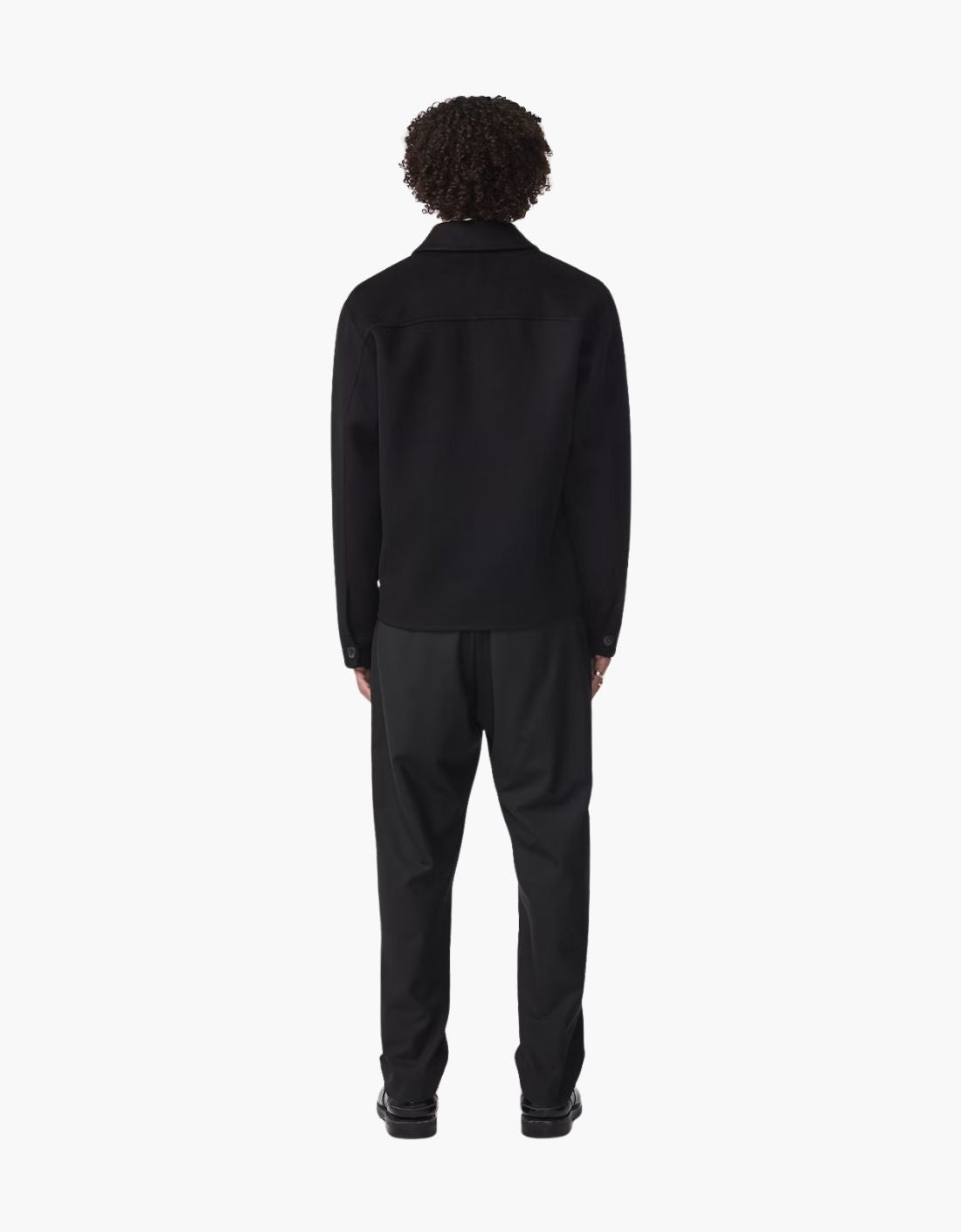 Chaqueta corta en lana "Alban"