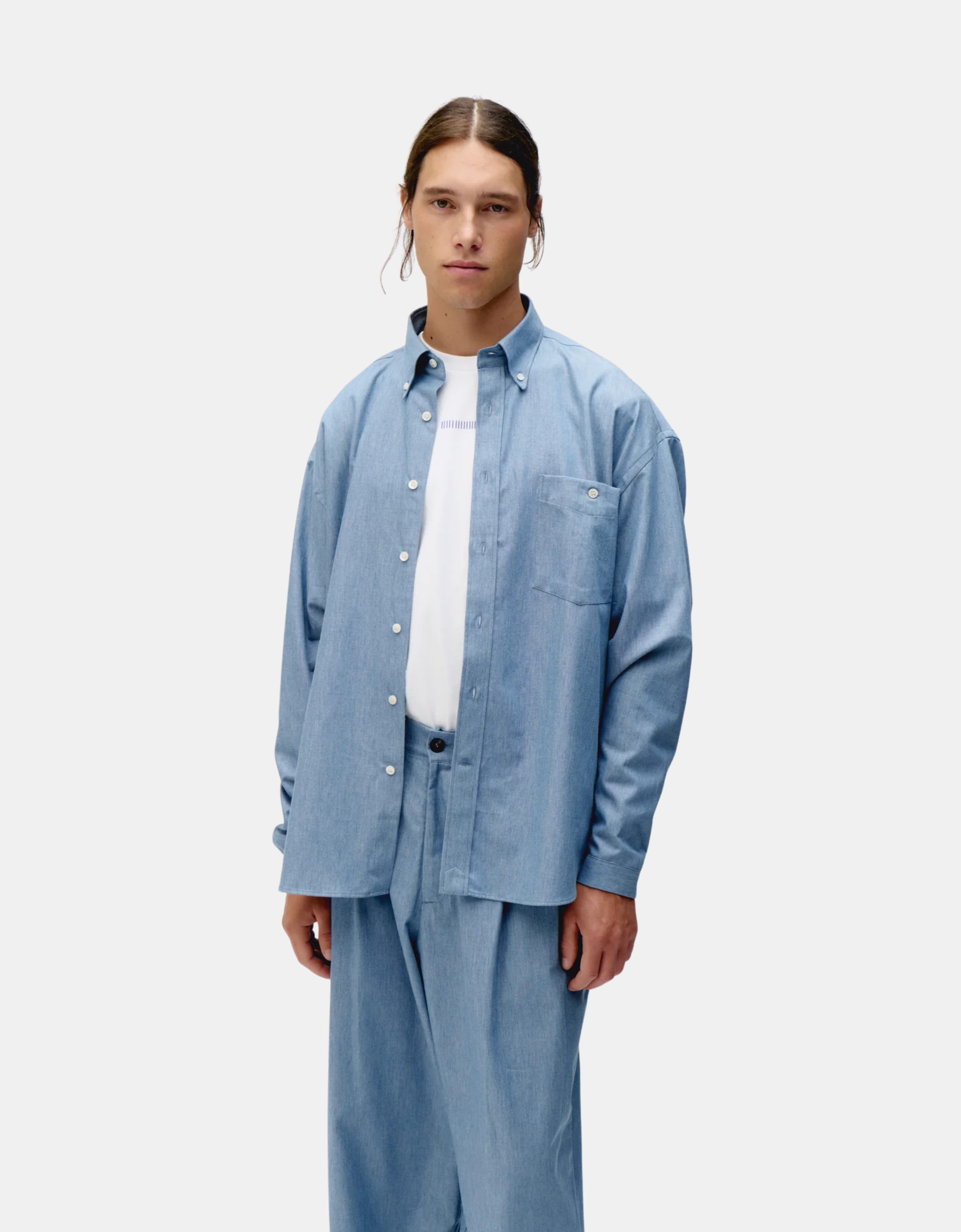 Sobrecamisa estilo vaquero "Baggy"