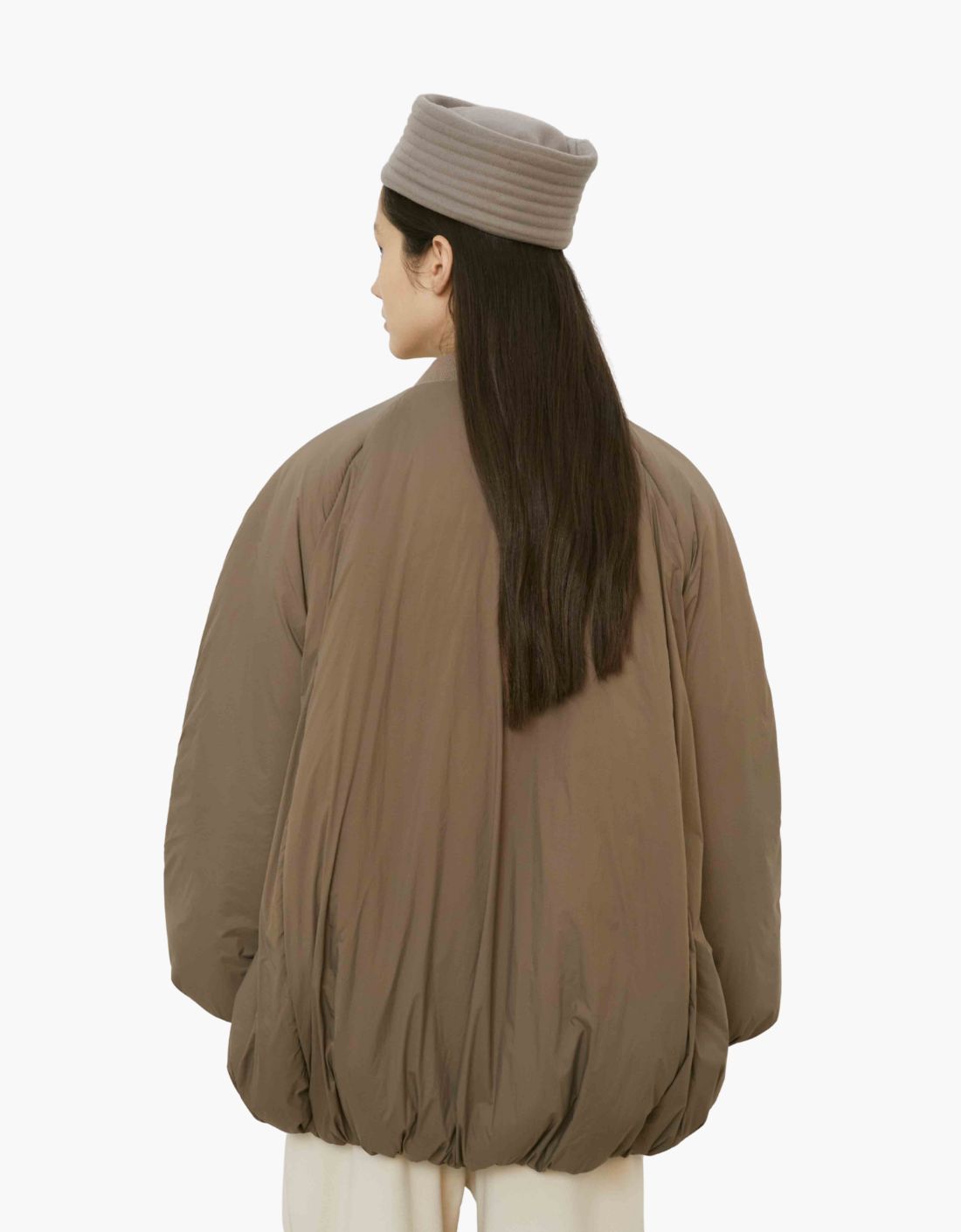 Bomber larga acolchada "Plumino"