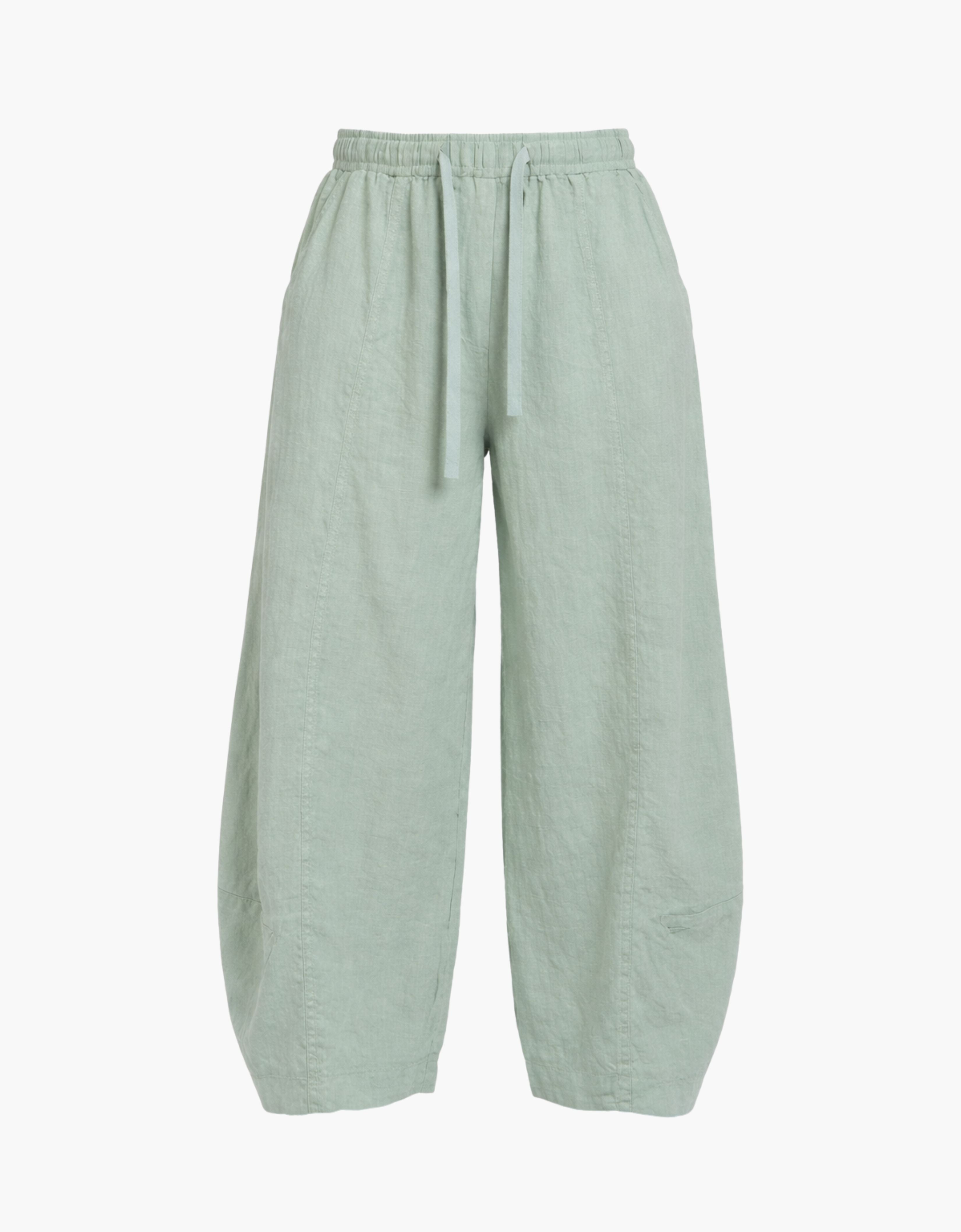 Pantalon de lino fluido