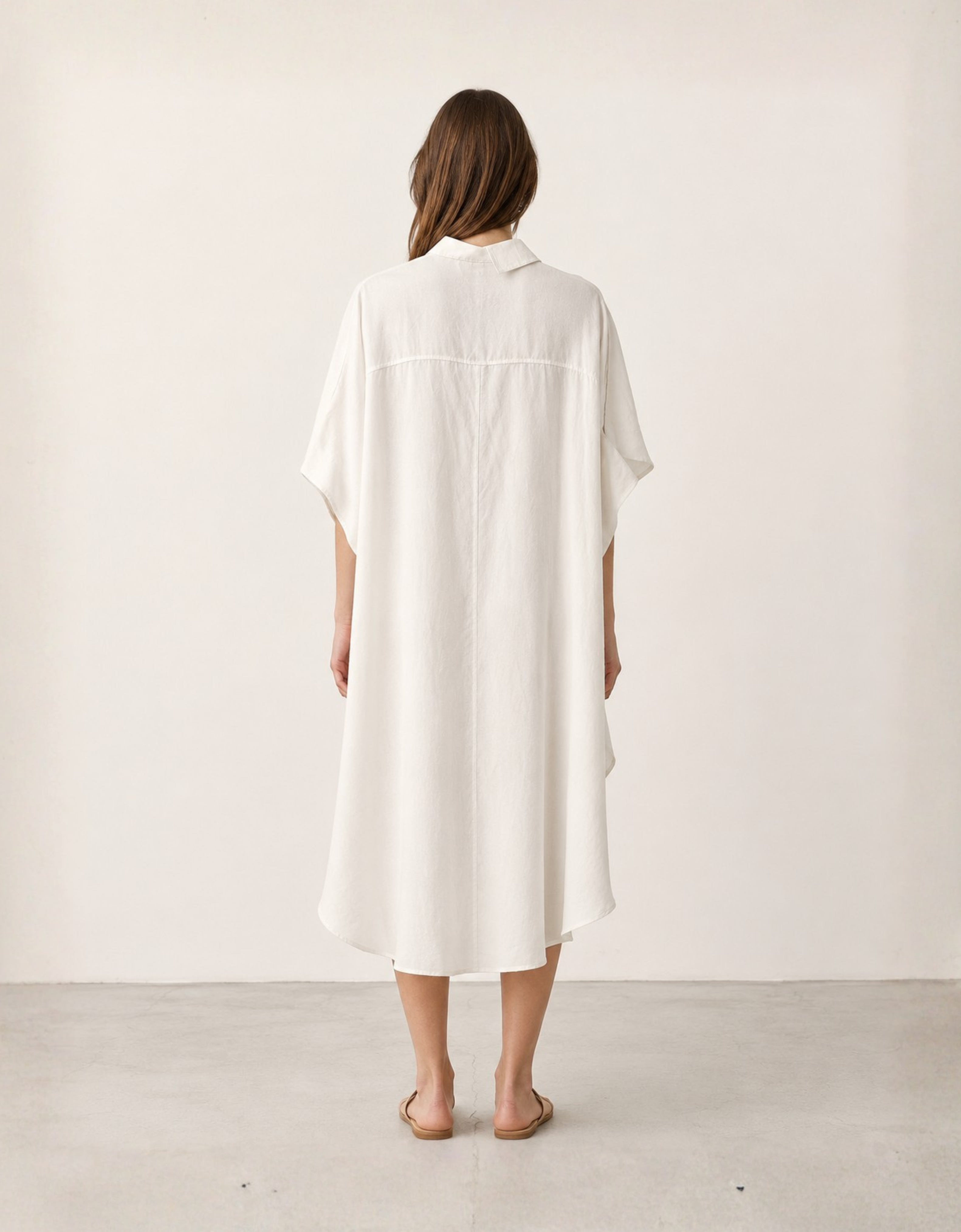 Vestido camisero over