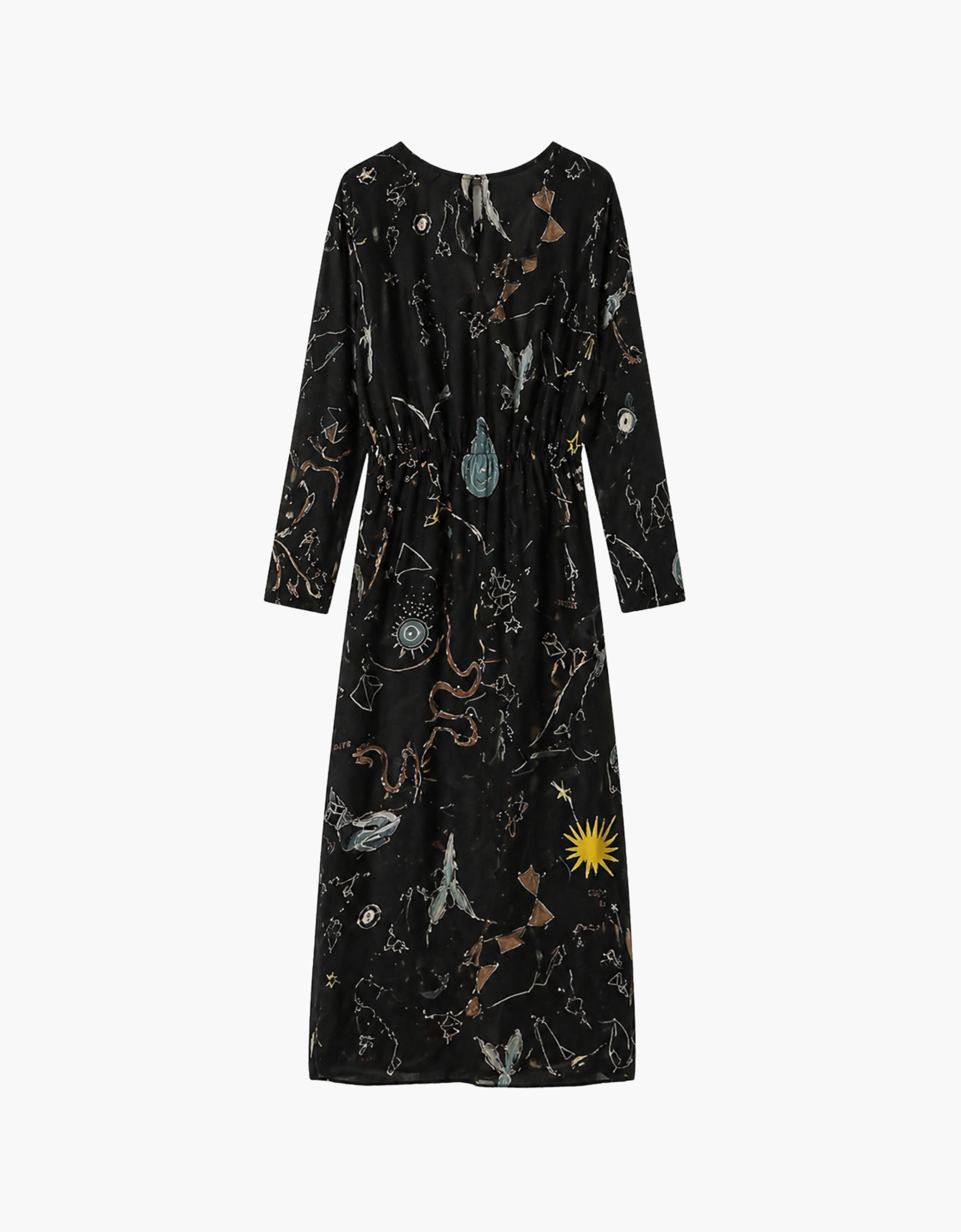 Vestido "Constelaciones print"
