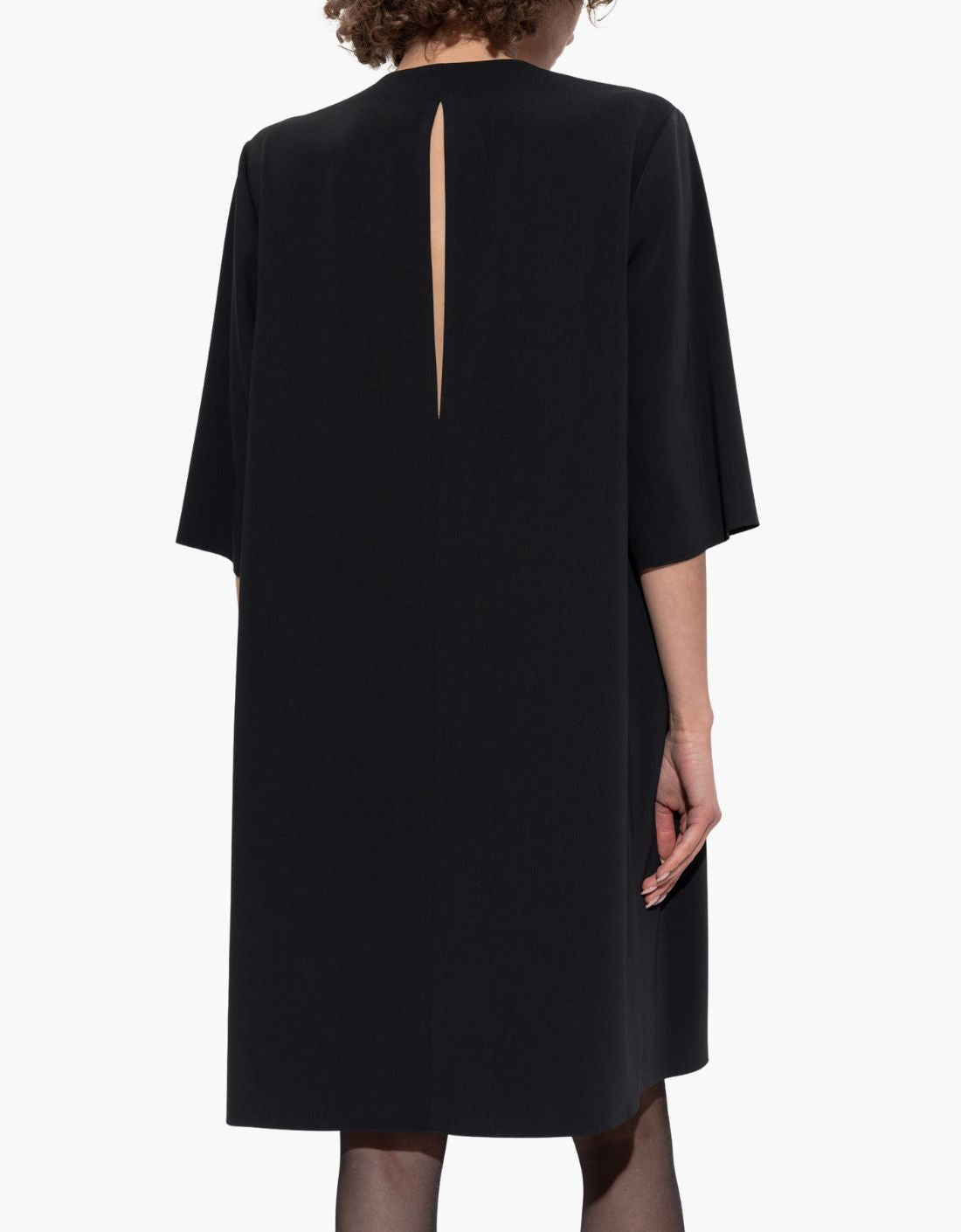 Vestido cuello pico MM6