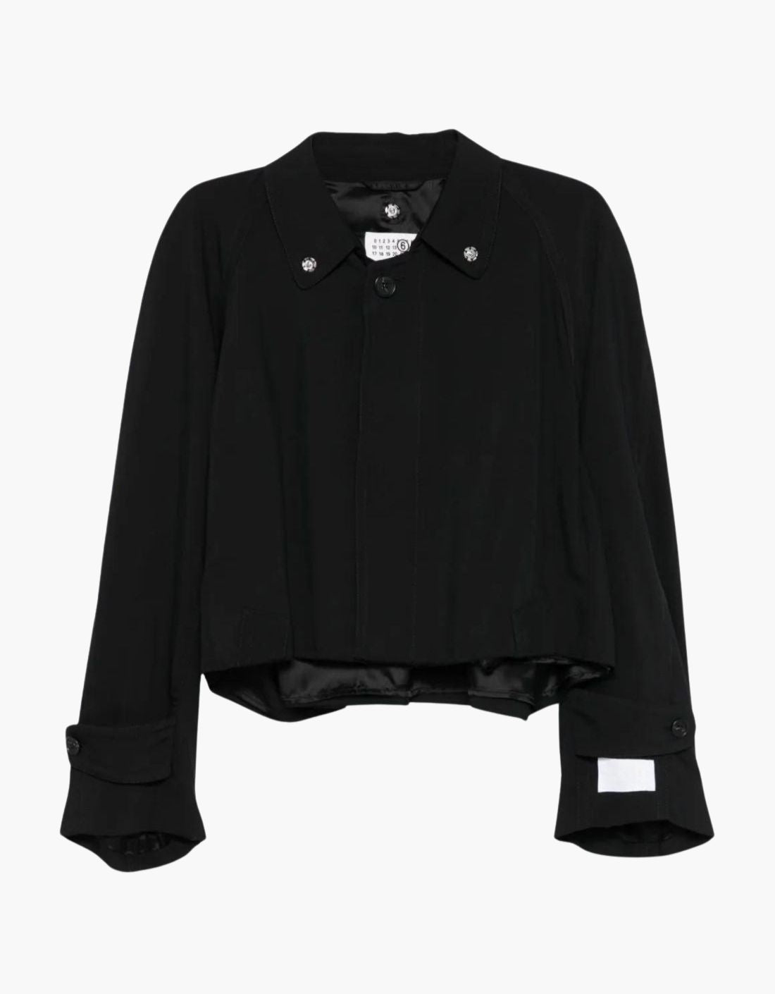 Gabardina de sarga corta - MM6