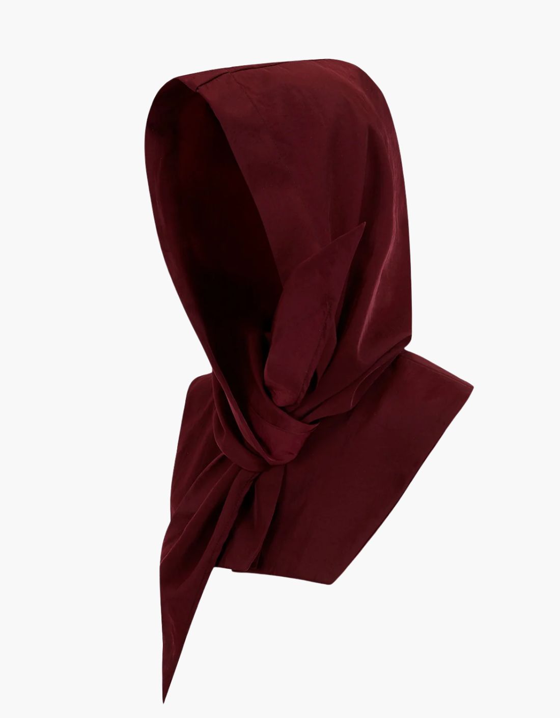 Gorra con lazo "Water Repellent" - Burgundy