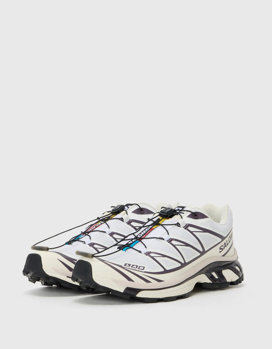 Salomon XT-6 (White / Vanilla Ice / Plum Perfect)