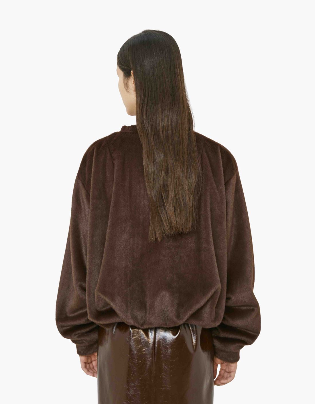 Jersey efecto pelo "Cosima"