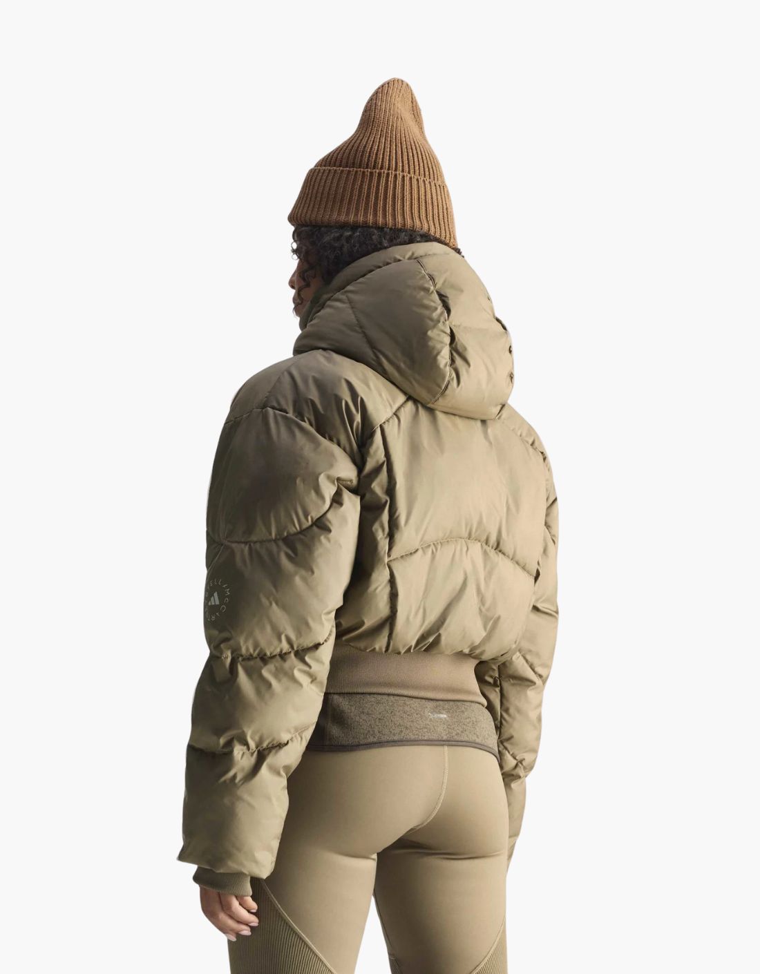 Chaqueta puffer cropped "BRNMOS" - aSMC