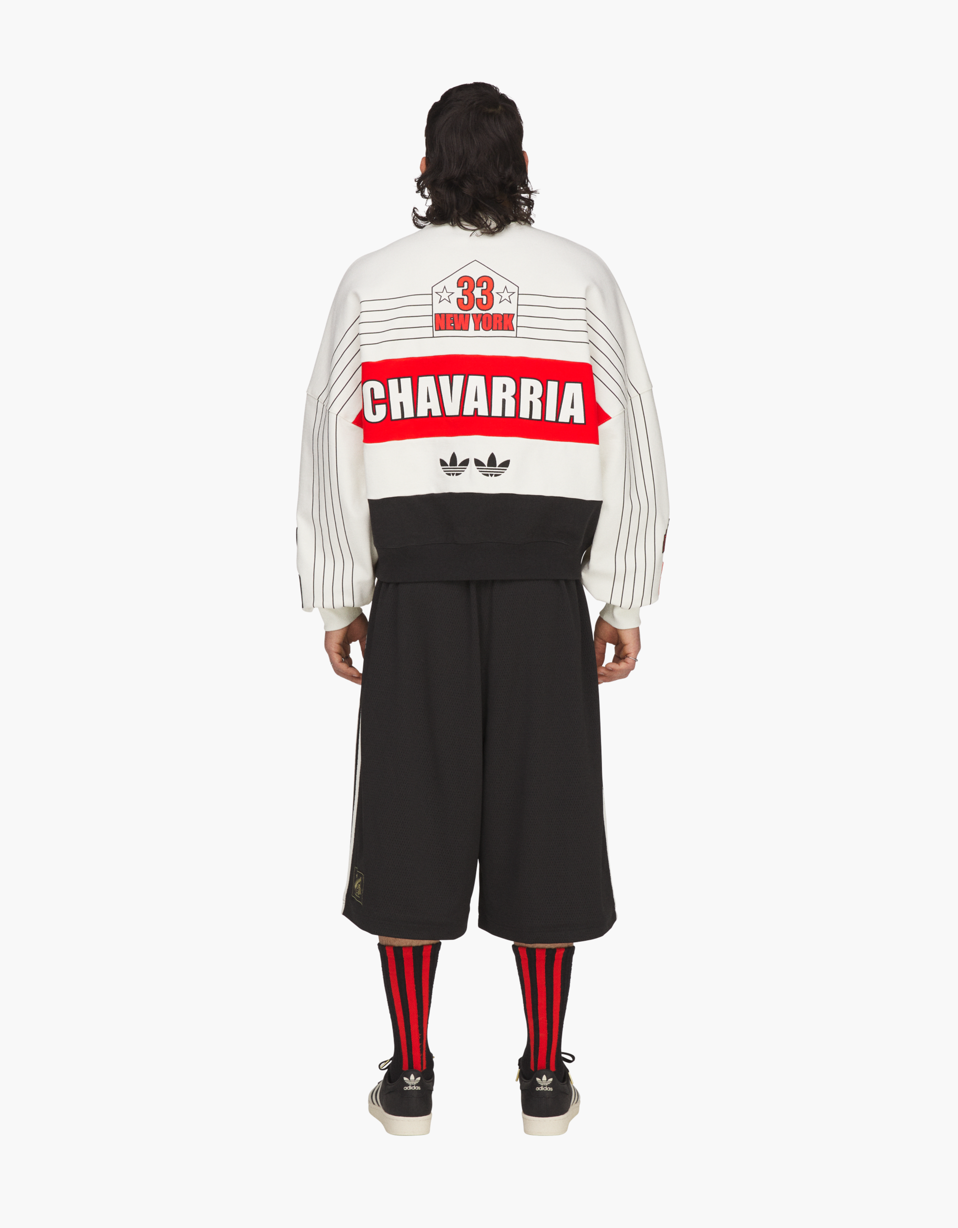 Sudadera cuello redondo "CHAVARRIA NY" - aWC
