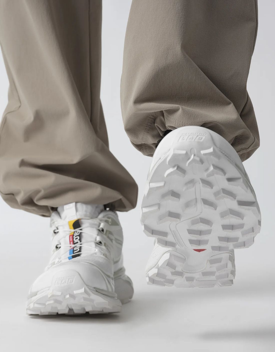 Salomon - XT-6 (Blanc / Lunar Rock)