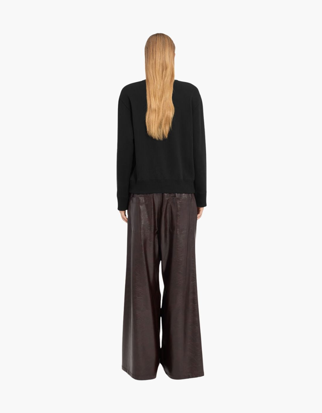 Relaxed fit cotton sweatshirt "Relaxed" - MM6