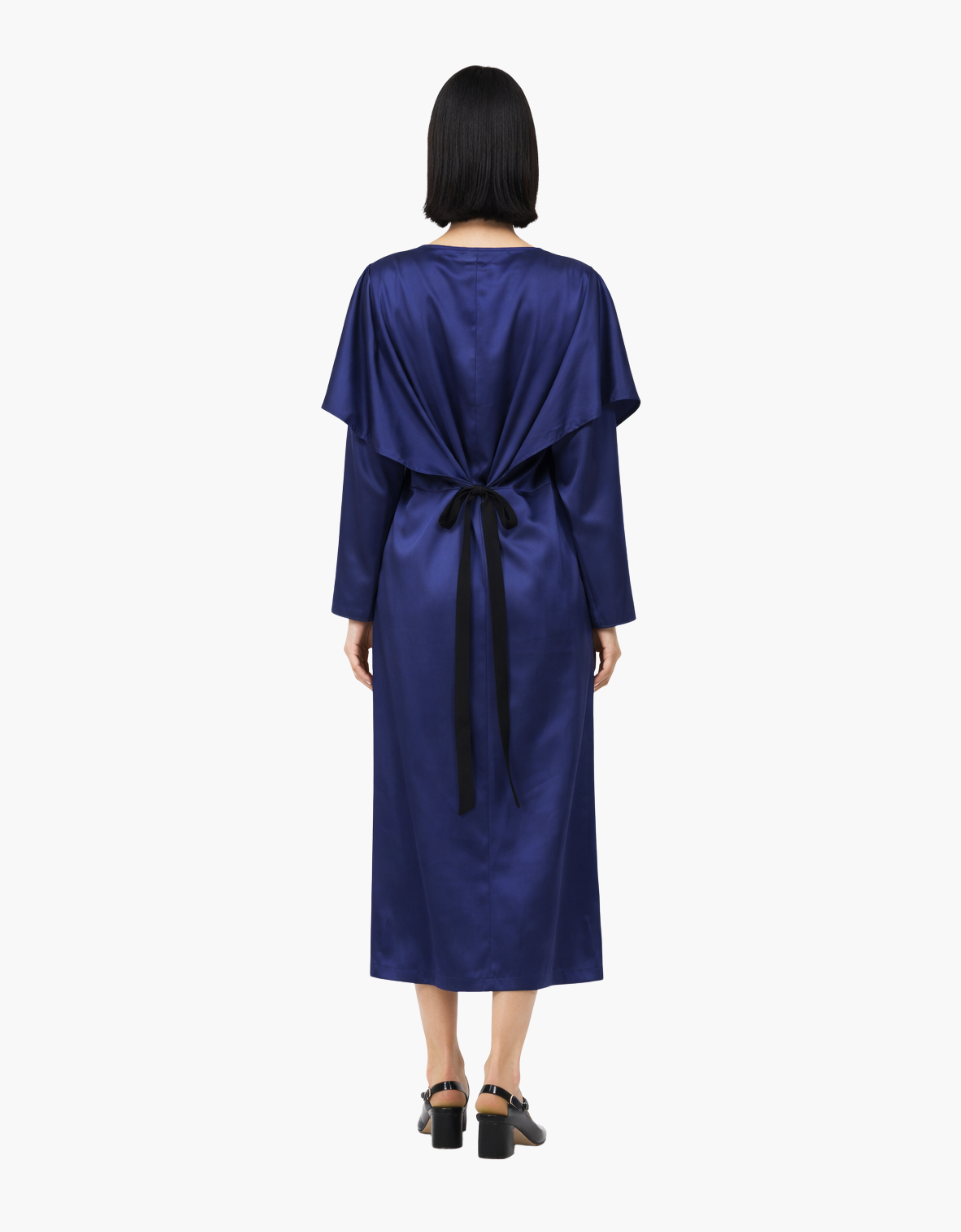 Vestido Midi Satin MM6