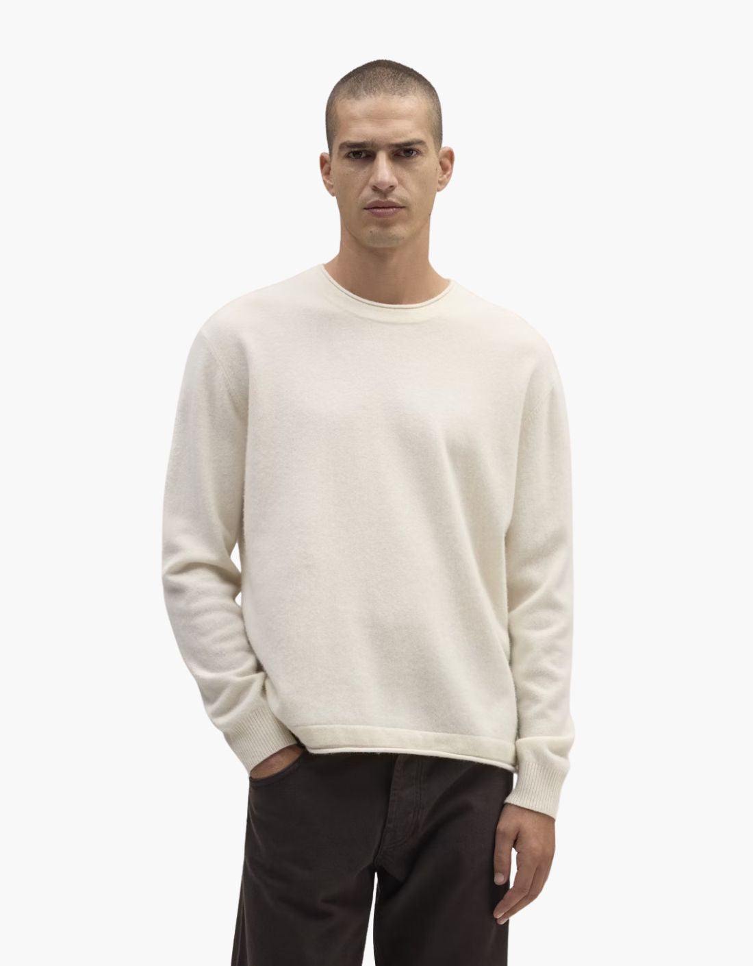 Jersey de lana cepillada "Sammy"