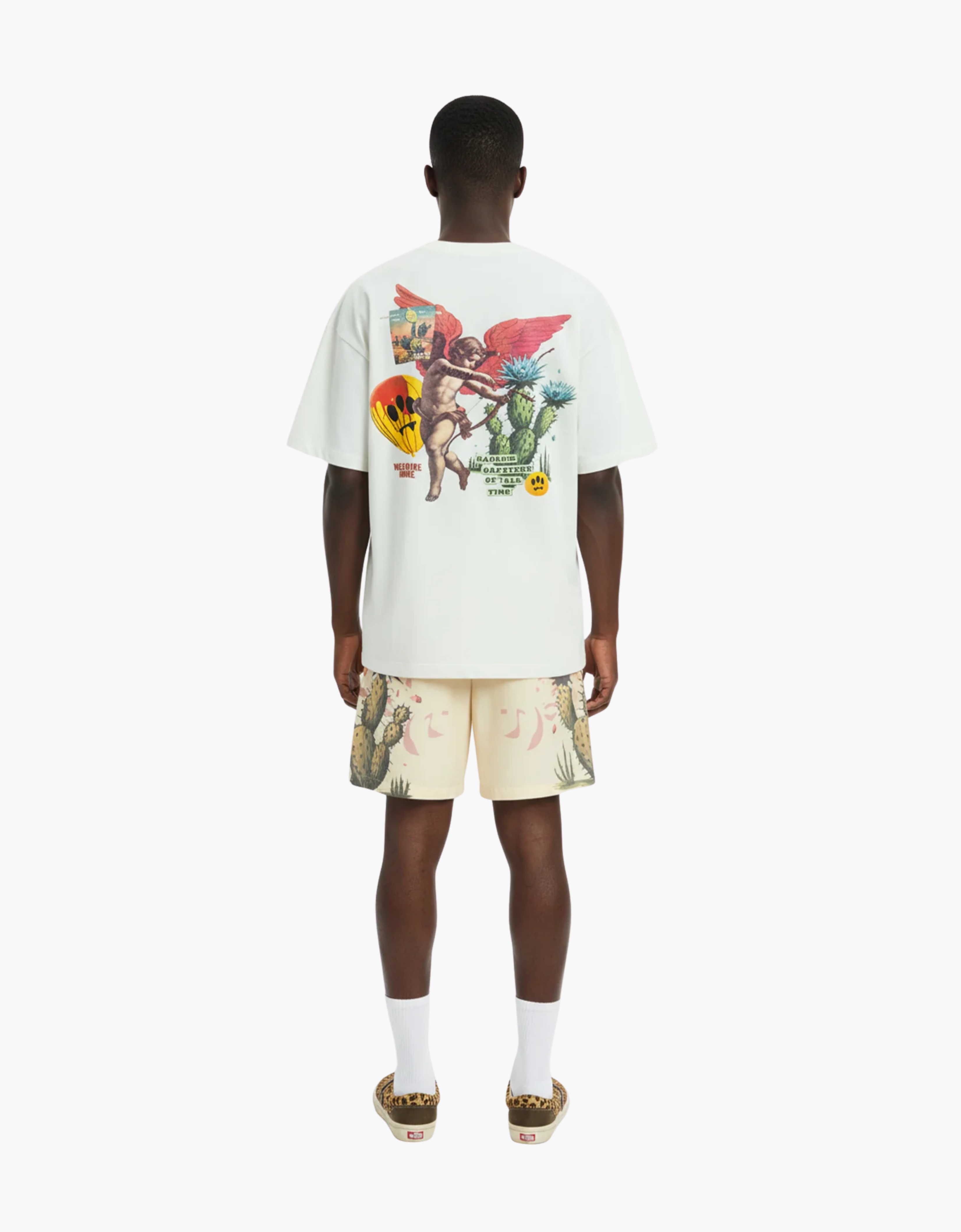 Pantalón corto "Print cactus"