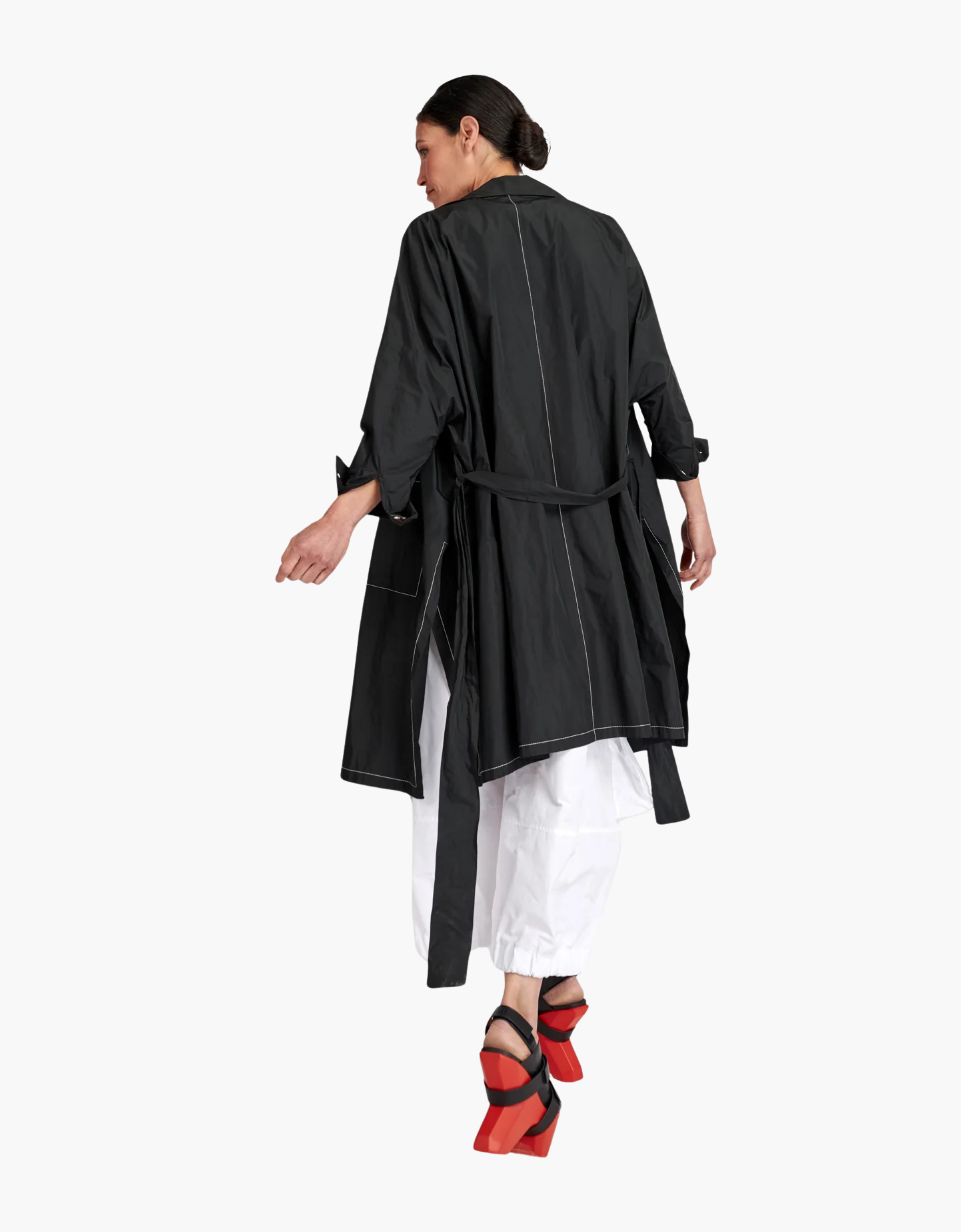 Chaqueta Boxy "Metro Trench"