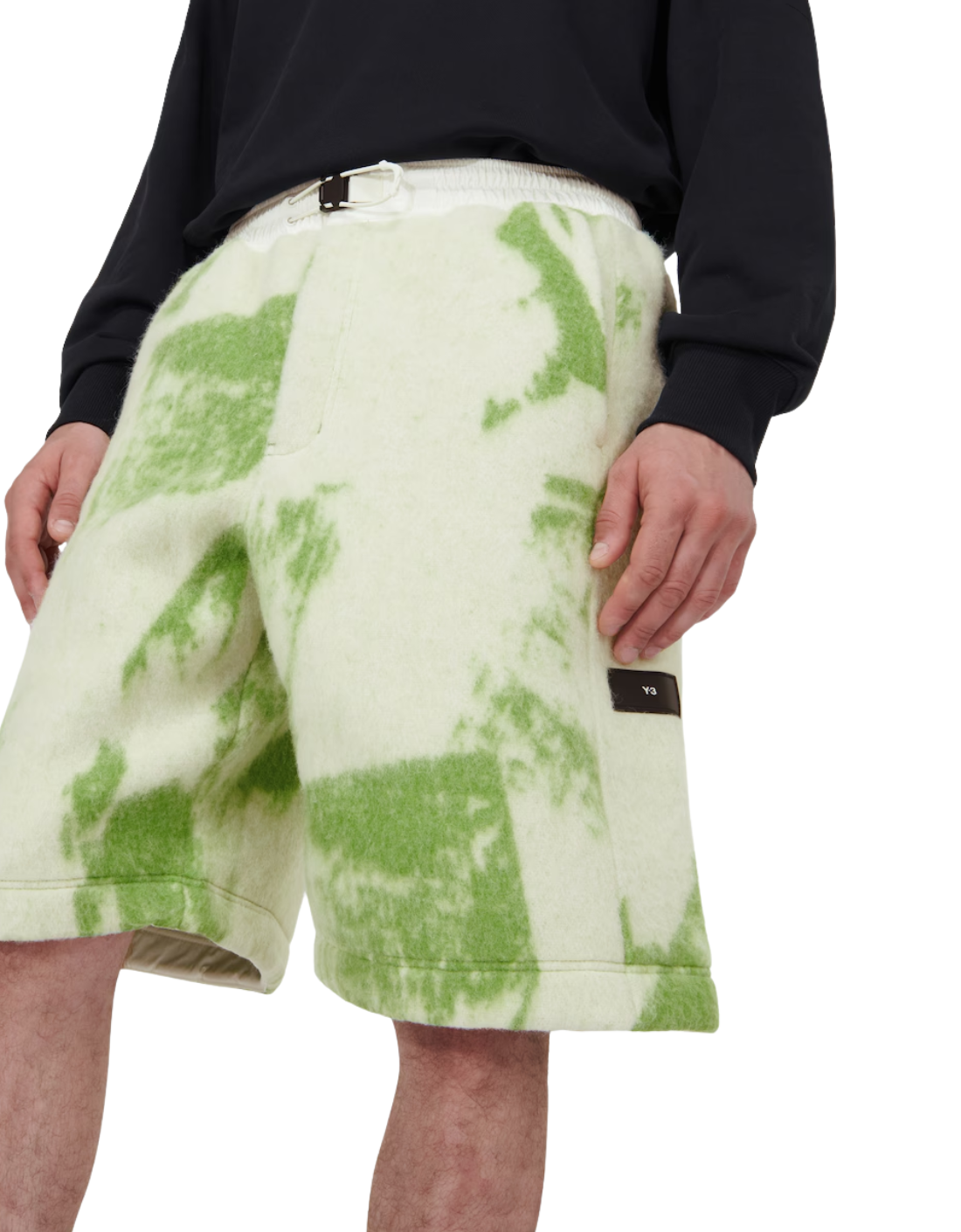 Shorts Y-3 FUZZY FLEECE