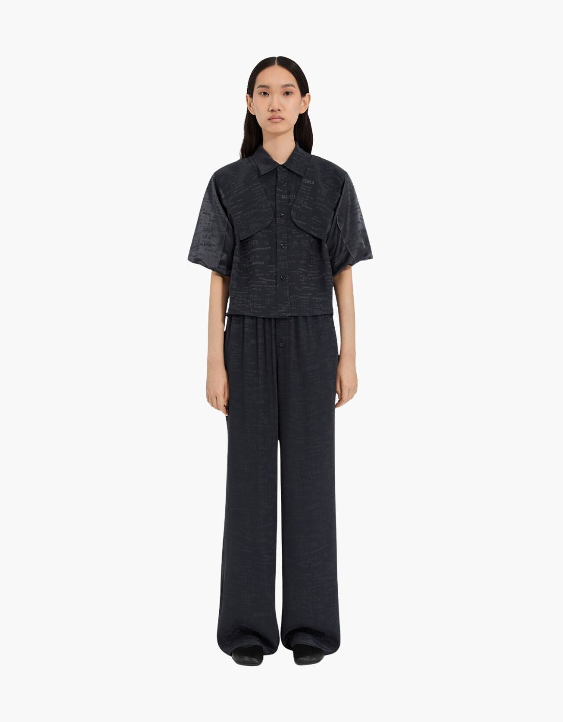 Camisa convertible de jacquard - MM6