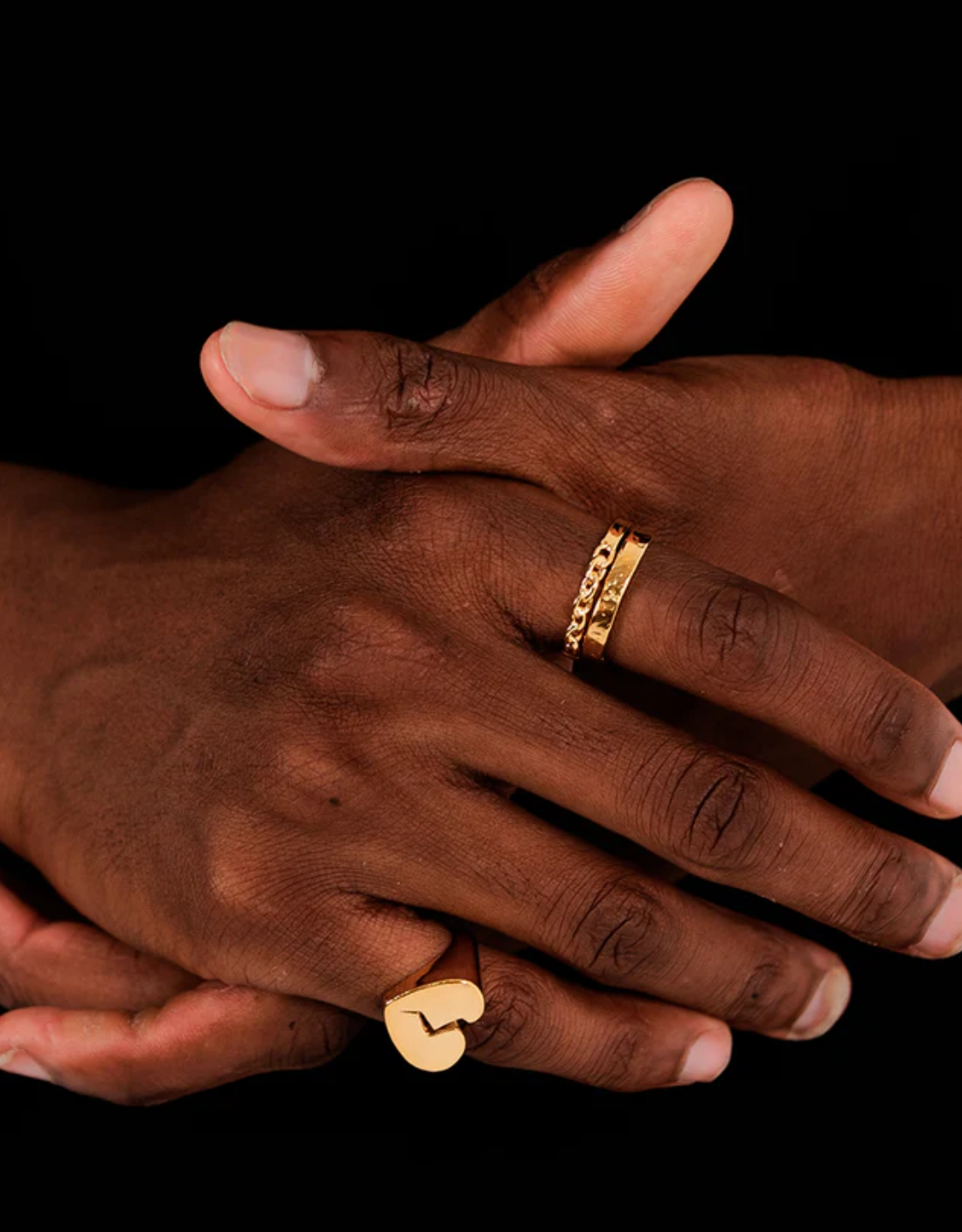 Anillo "Broken Heart" - Gold