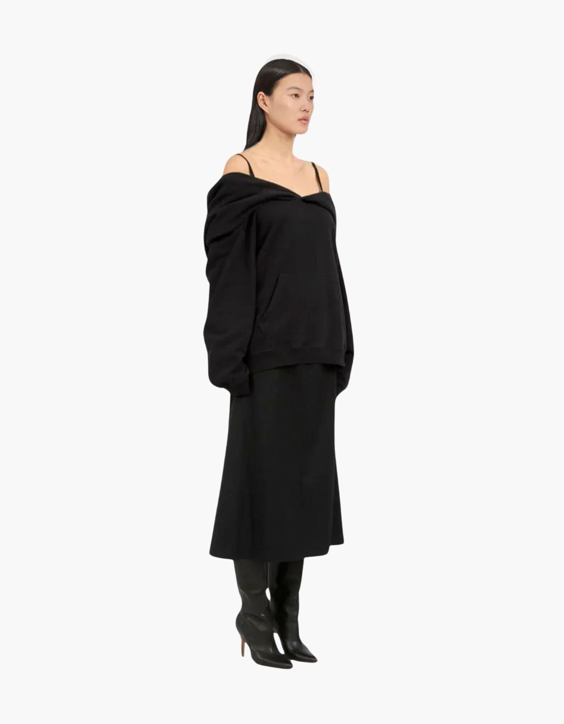 Sudadera con espalda descubierta "Éclat" - MM6