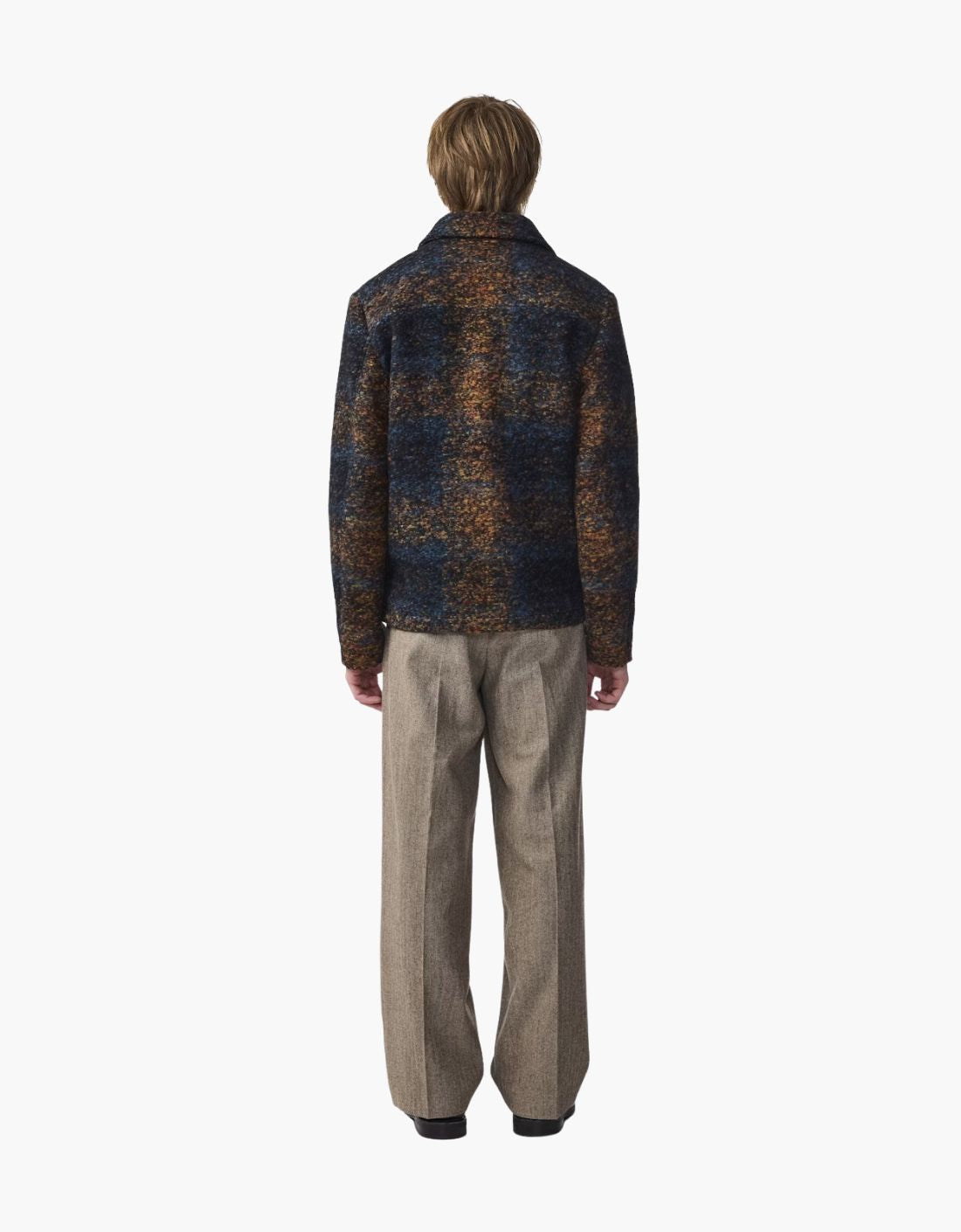 Chaqueta jacquard lana "Gael"