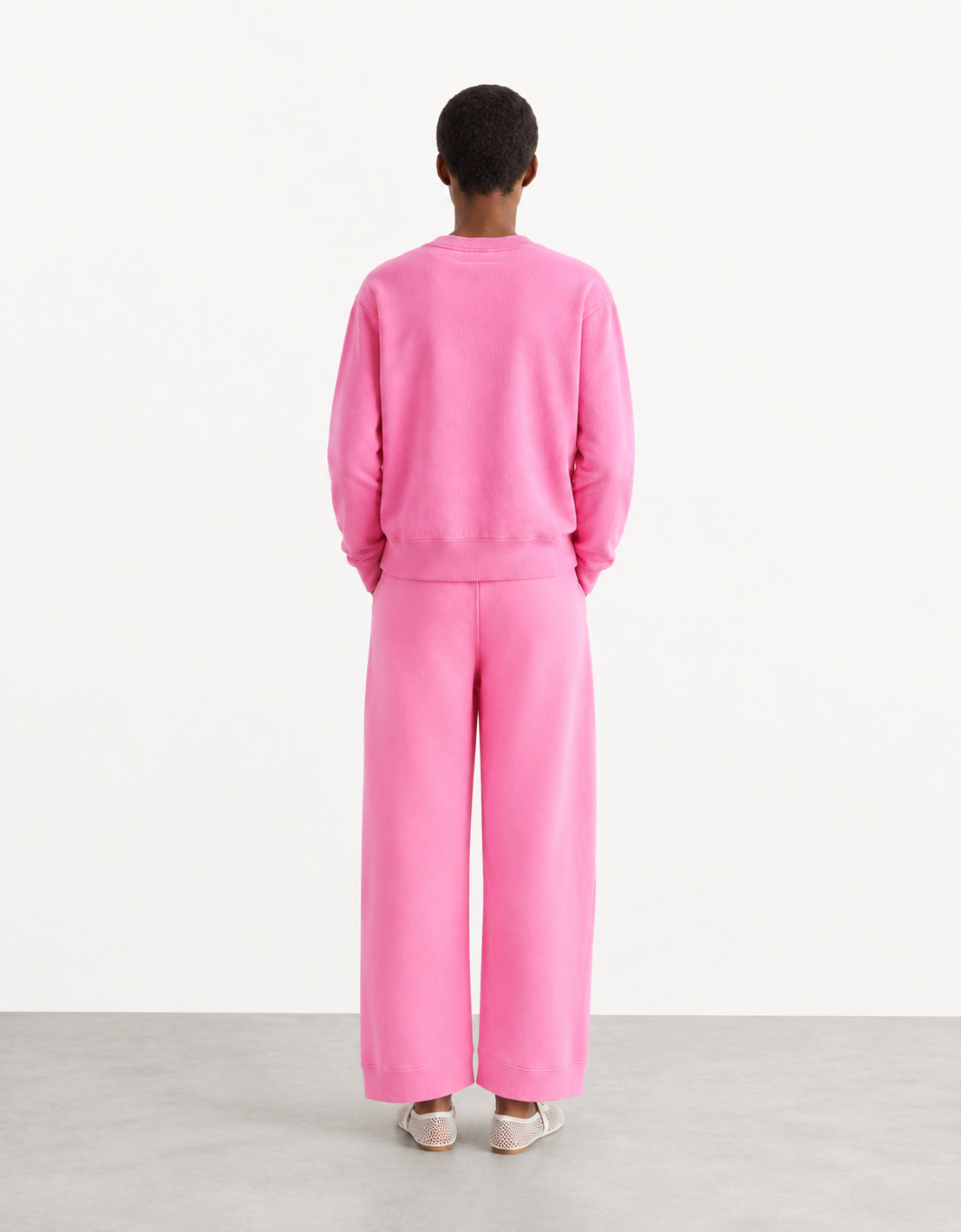 Pantalon de survêtement rose MM6 - S52KA0515