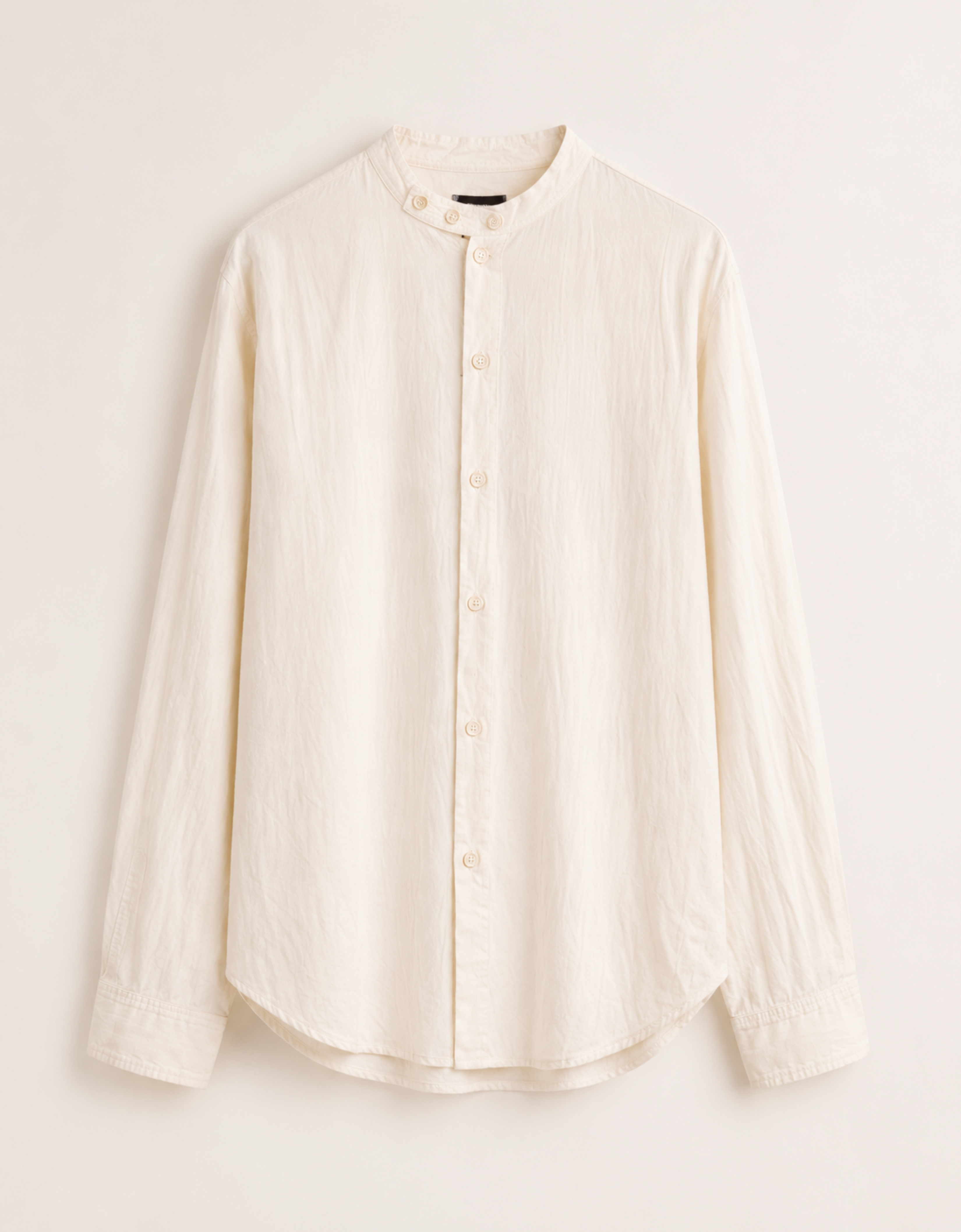 Camisa relaxed fit de tejido texturizado