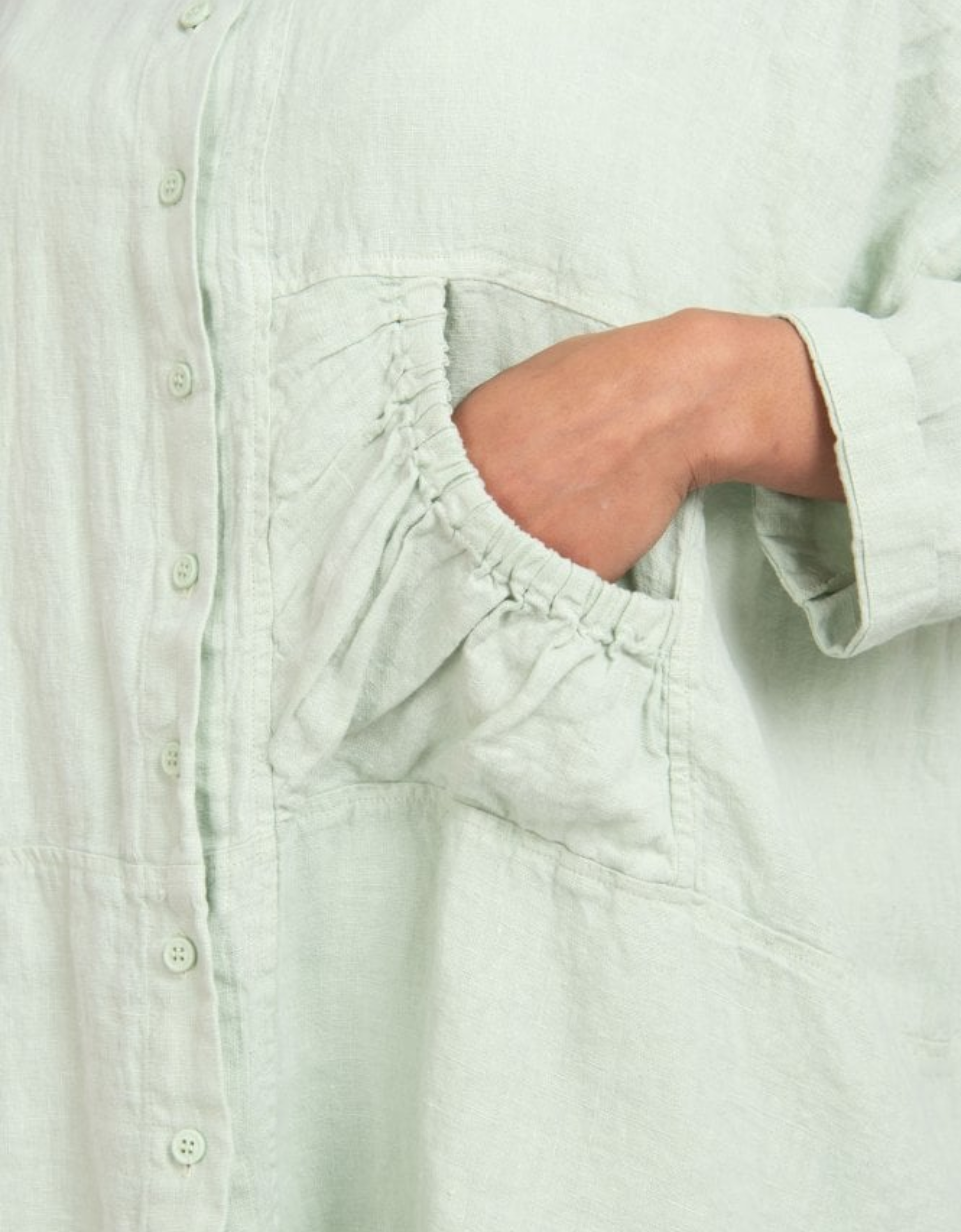 Blusa oversize lino