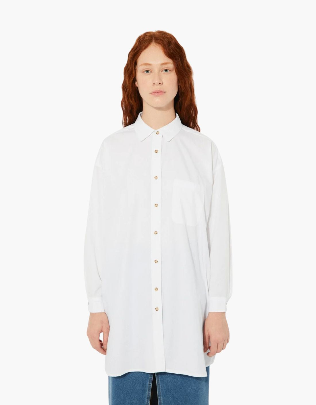 Camisa oversize popelina "Morris"