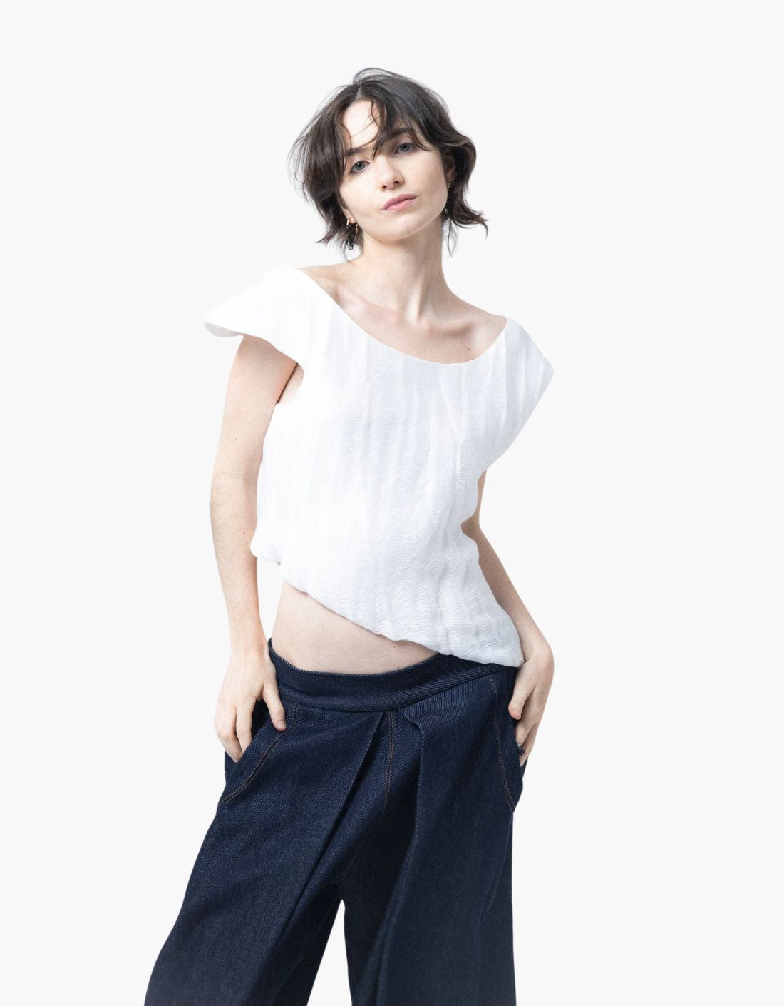 Pantalon « angulaire »