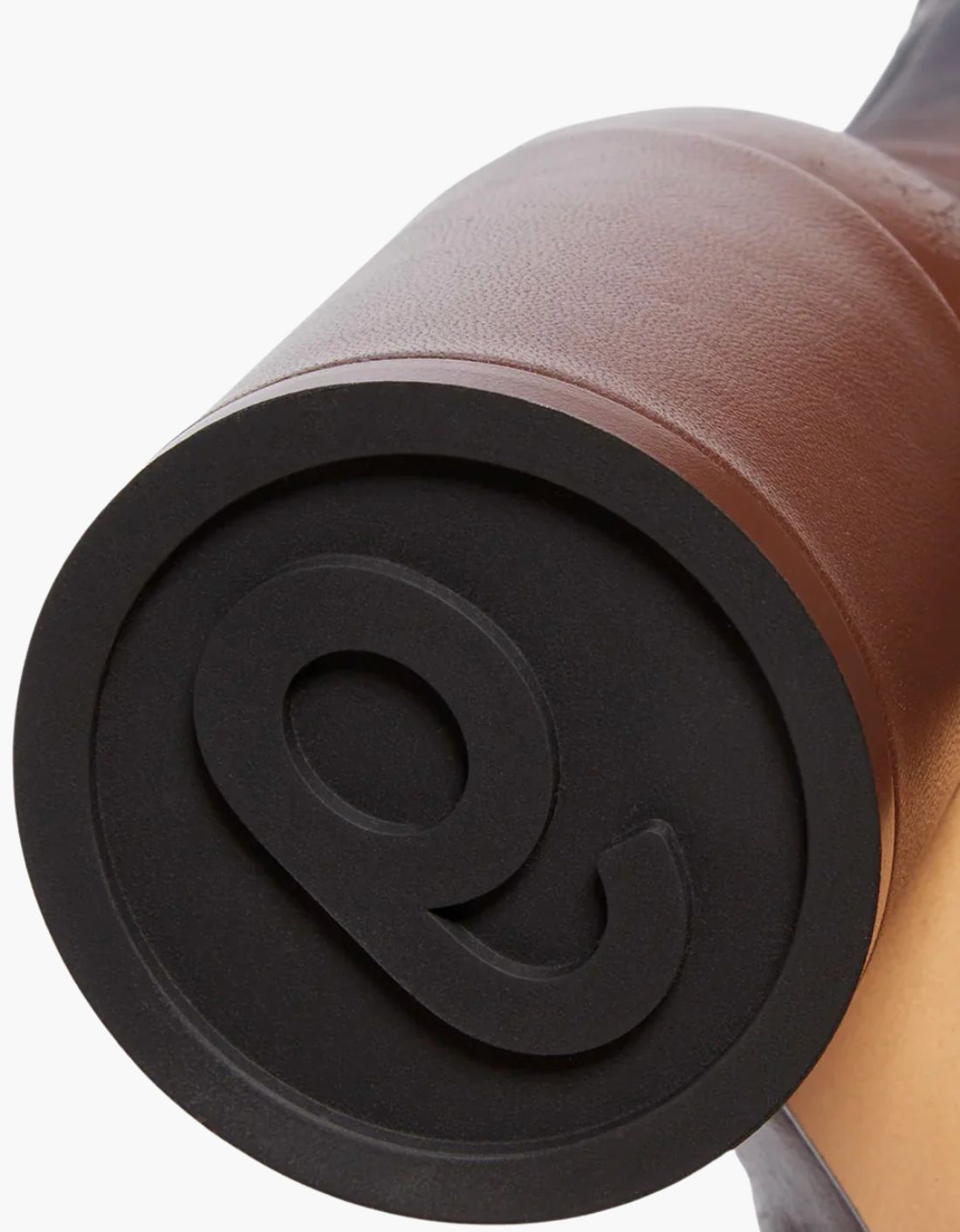 Botin marron craquelado "Anatomic" - MM6