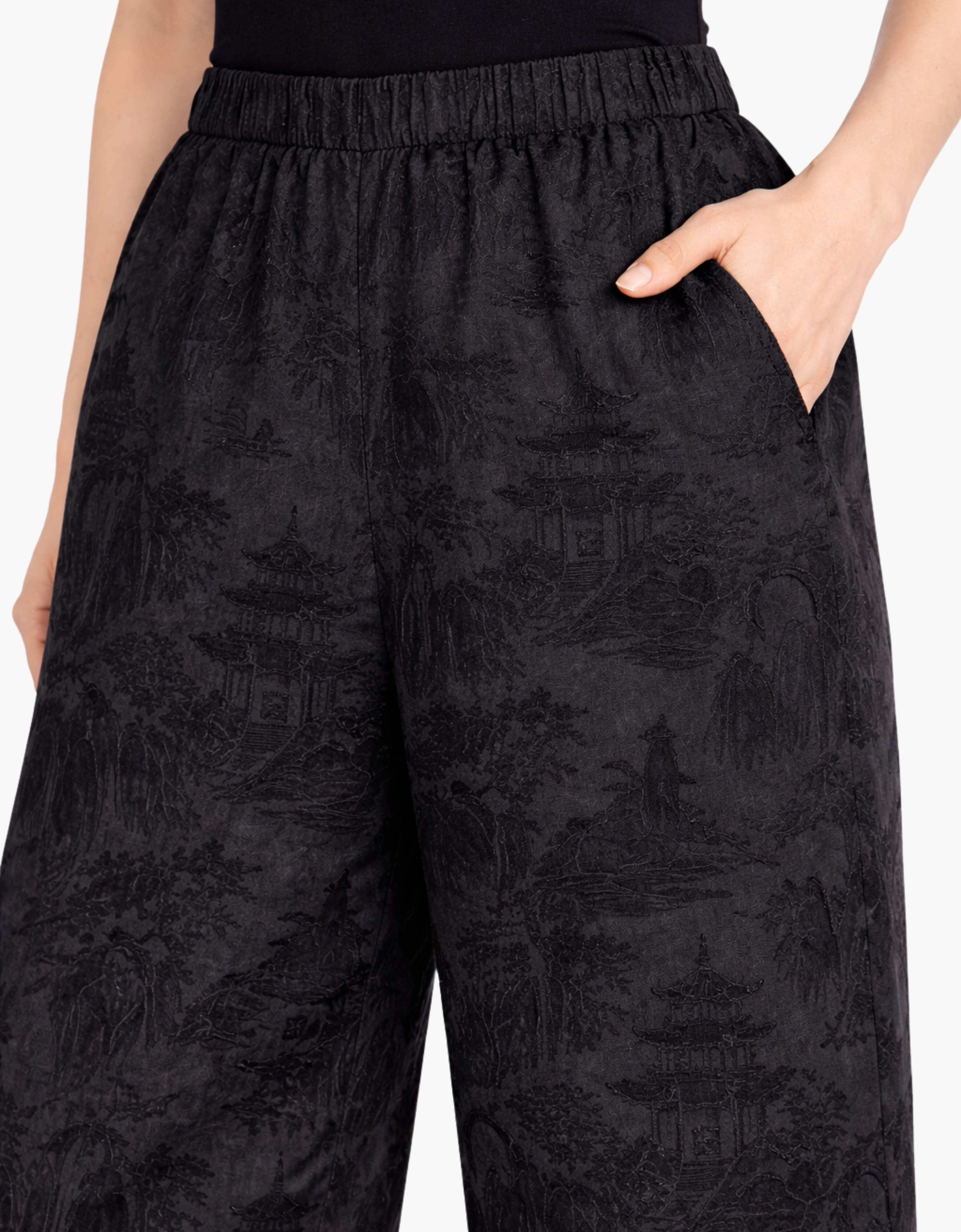 Pantalon "Jaquard"