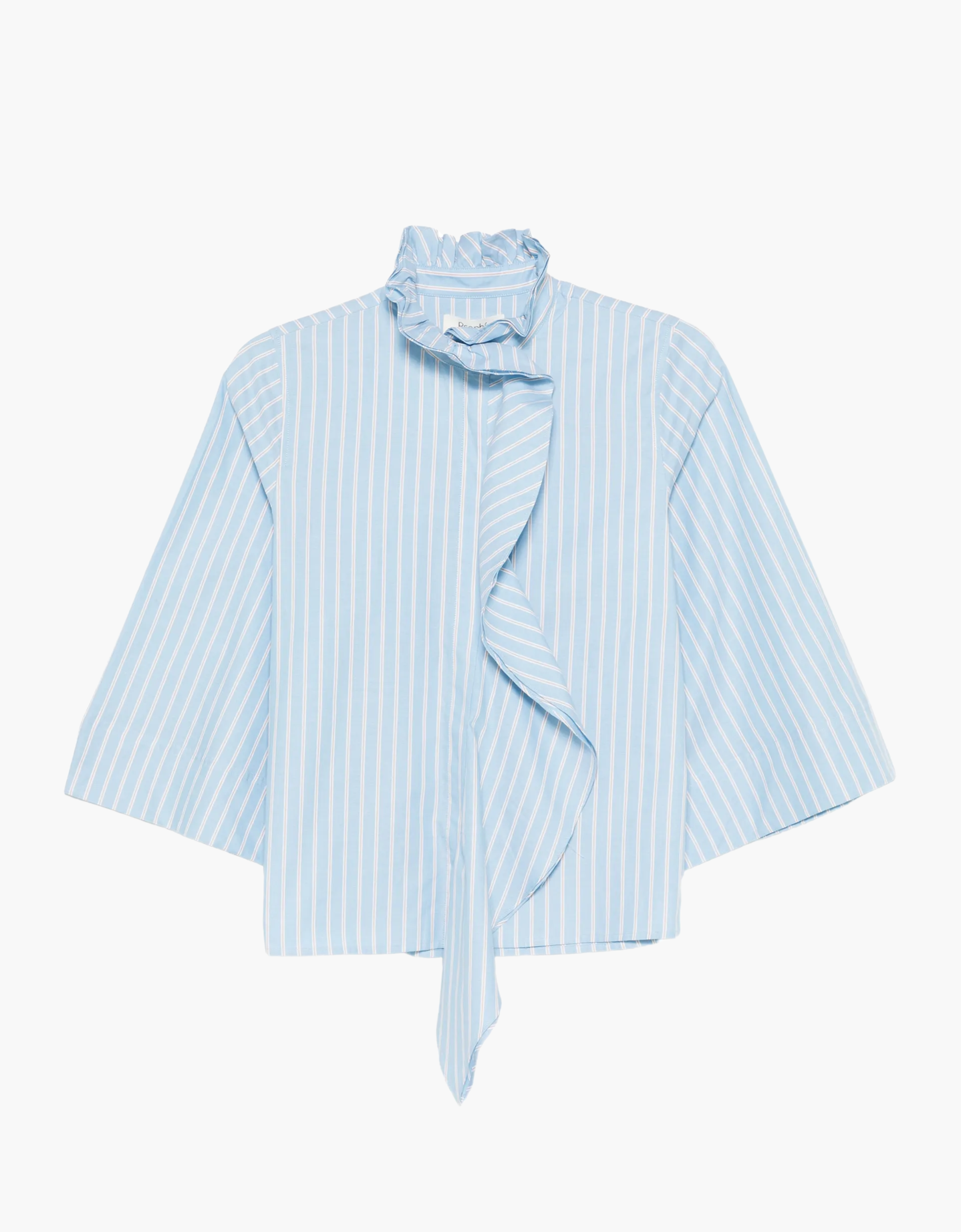 Camisa boxy popelín rayas "Oxford"