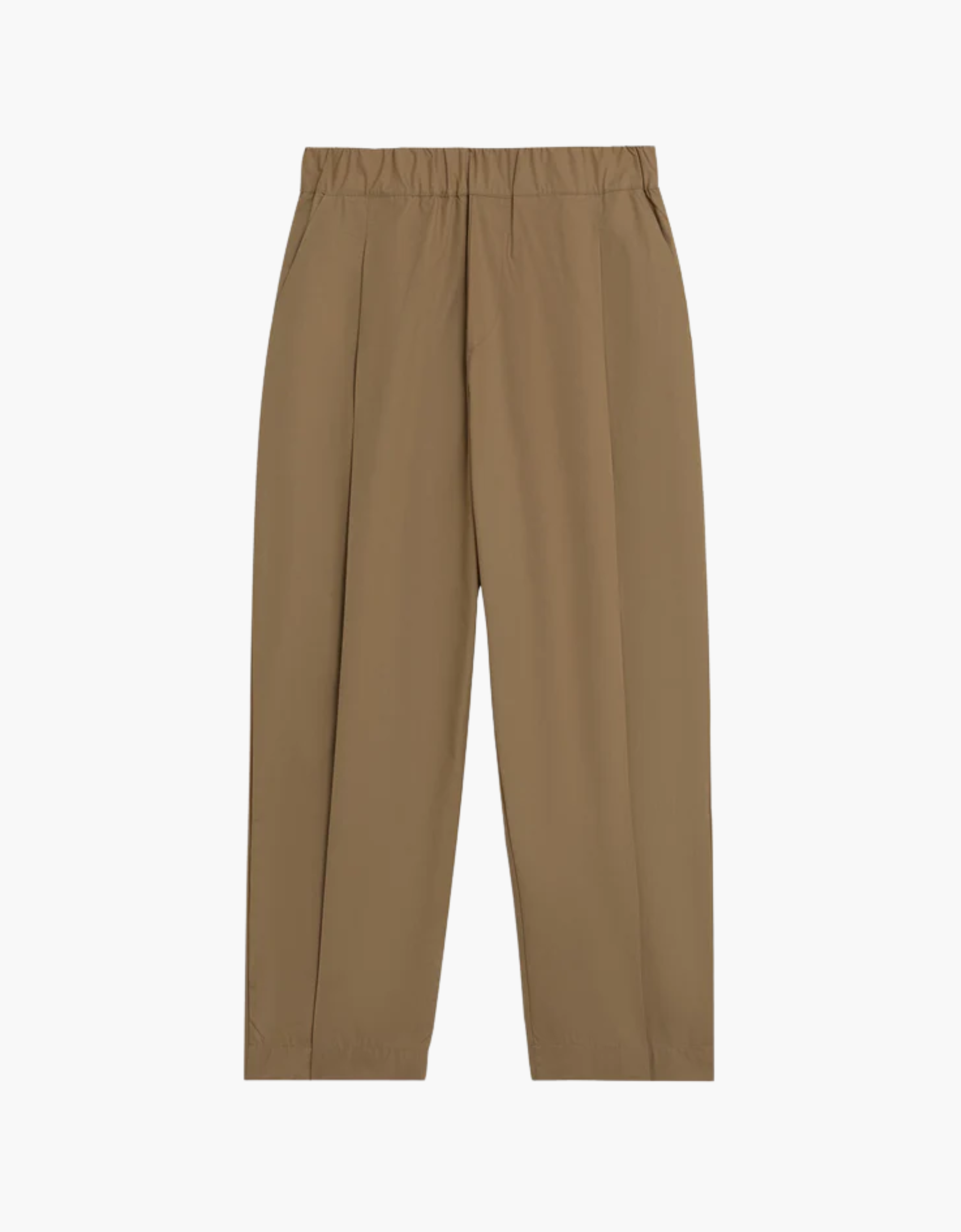 Pantalon de popelina pinzas