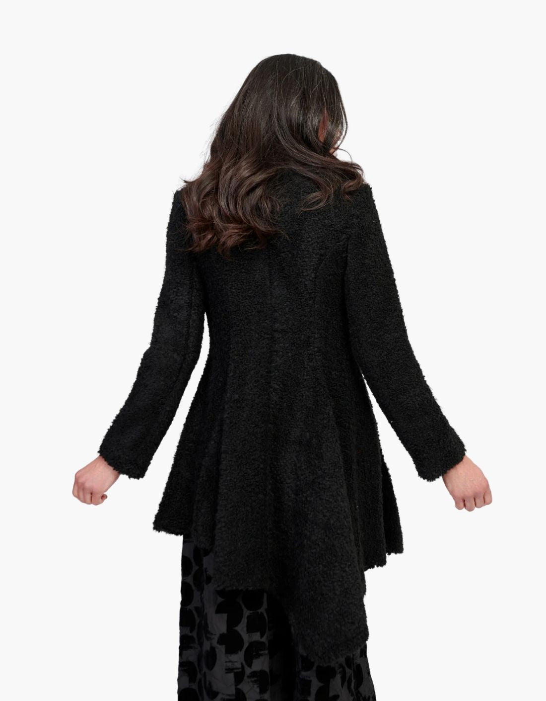 Chaqueta cuello terciopelo "Roses"