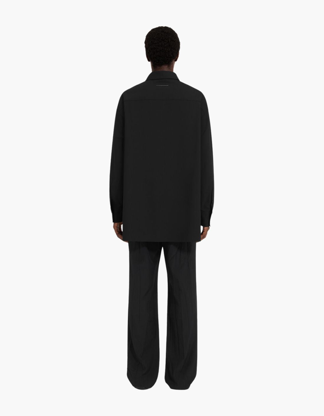 Camisa con parches mezcla lana - MM6