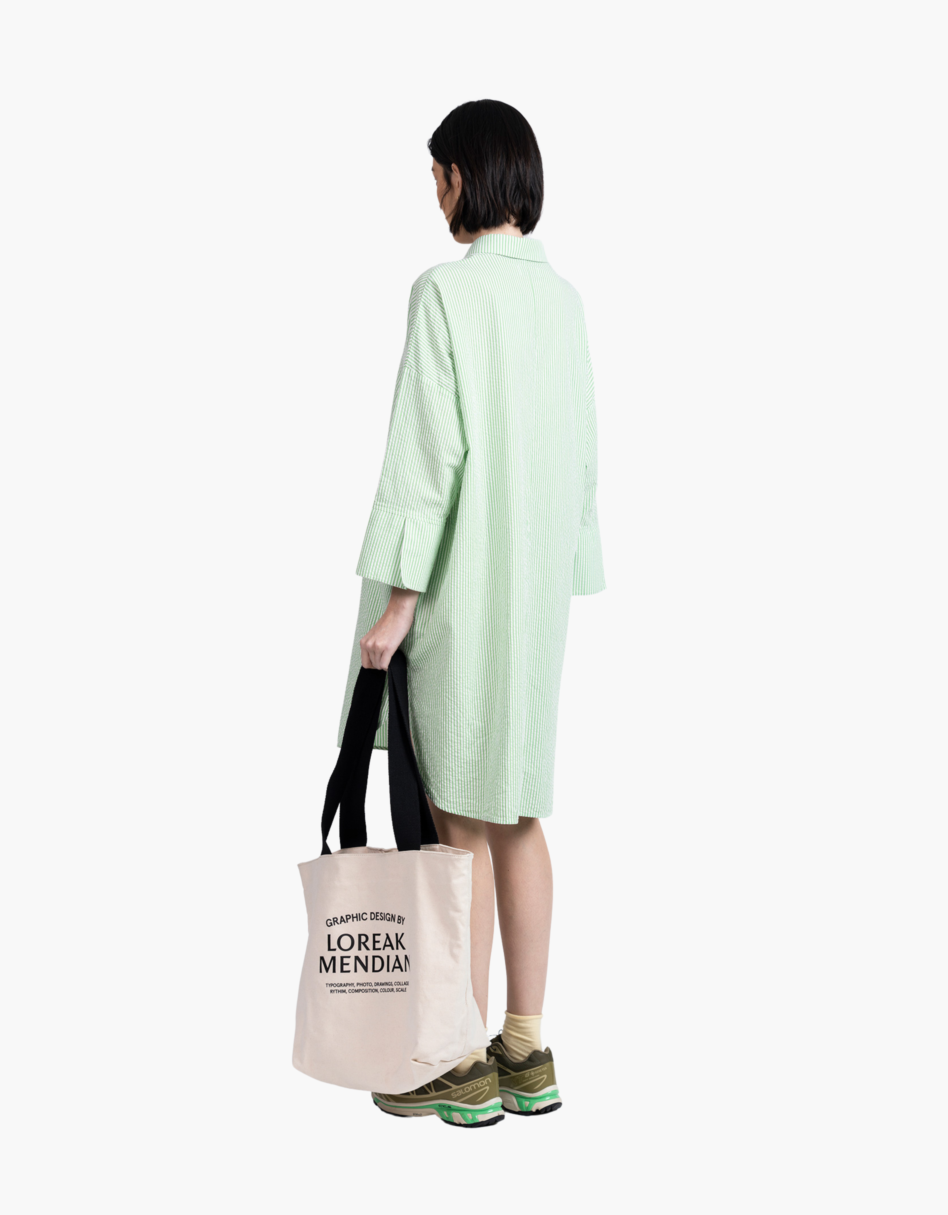 Vestido camisero de algodón "Maiana"