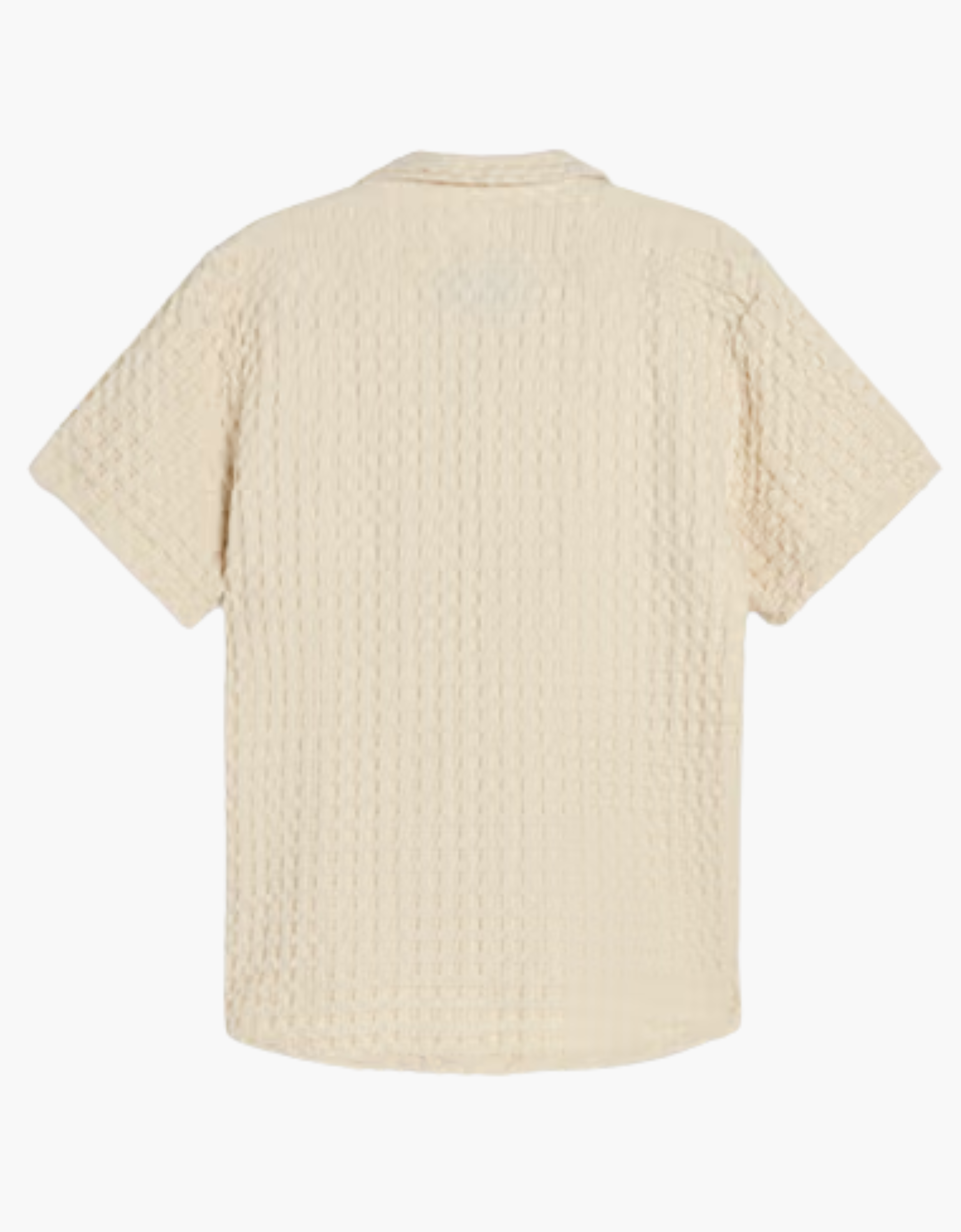 Chemise « gaufre » - Bleue