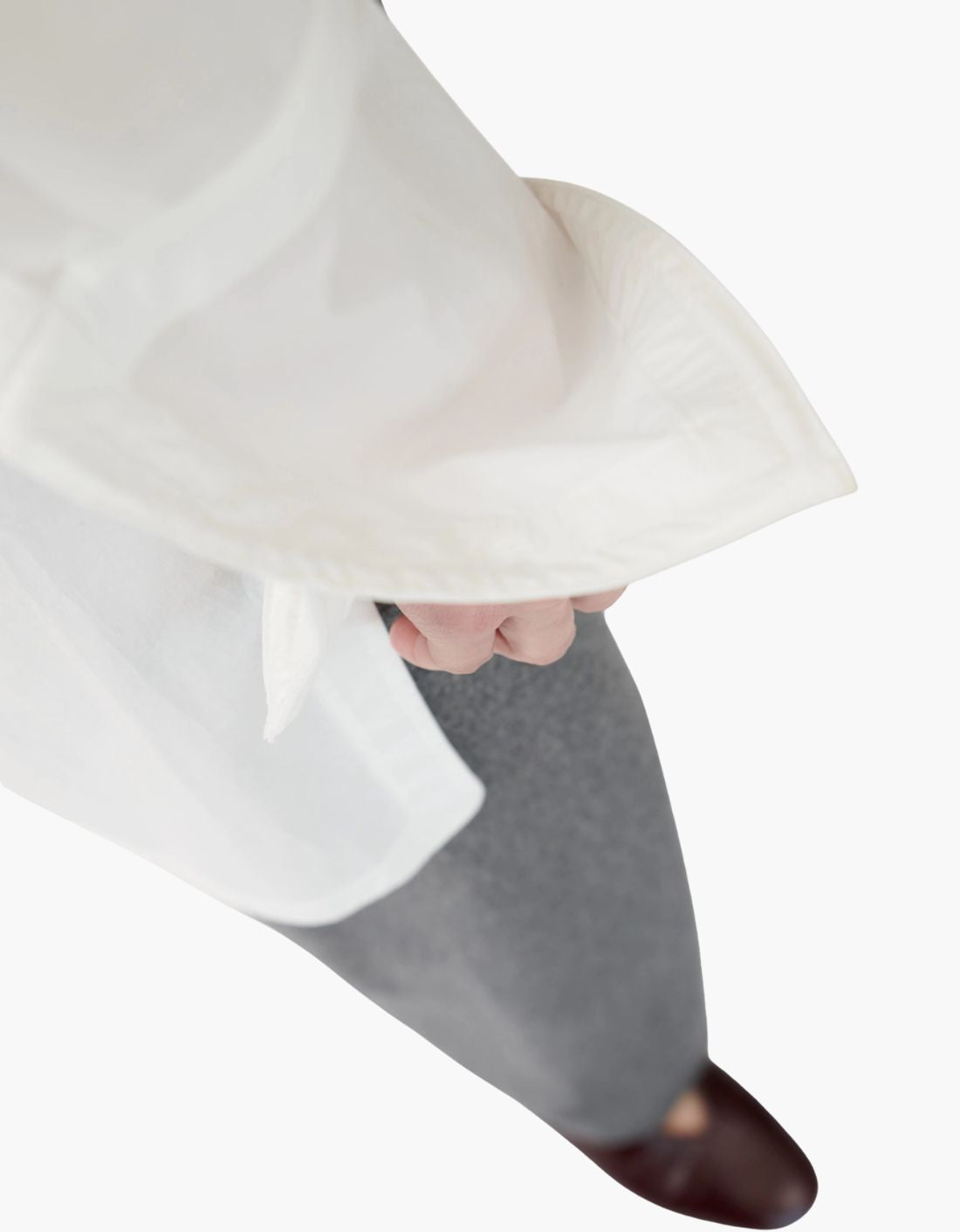 Camisa algodón orgánico estilo tuxedo "Cill"