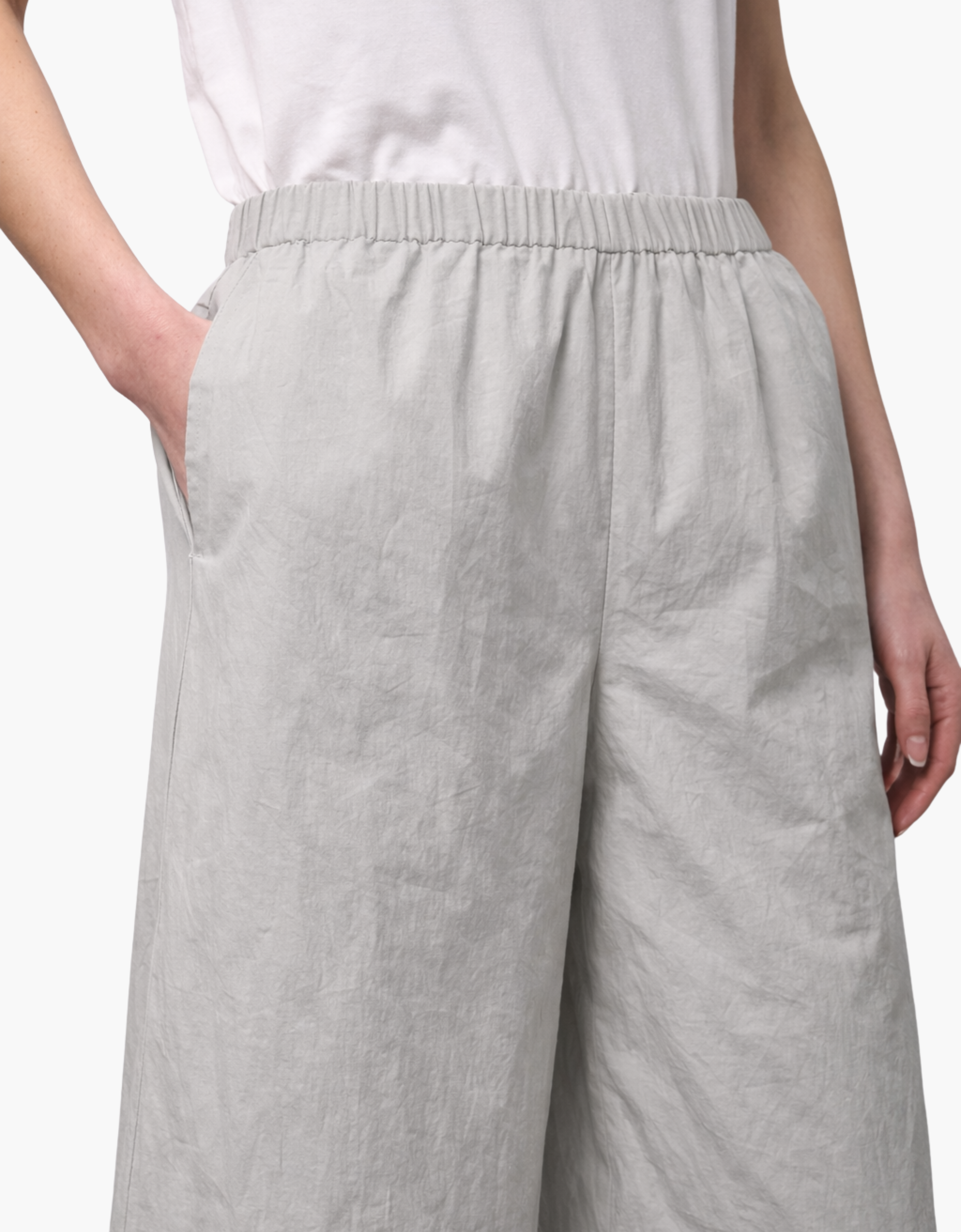Pantalón amplio "Taffeta Shell"