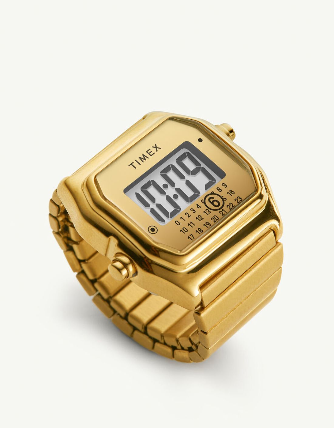 Anillo reloj digital T80 - MM6 x TIMEX